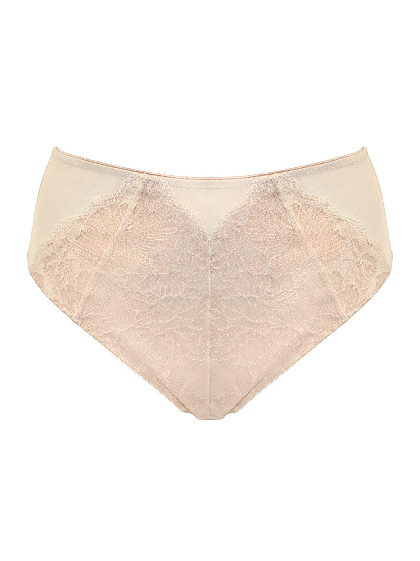 Image 3 of 4 of Pour Moi Atelier Lace High-Waist Deep Brief