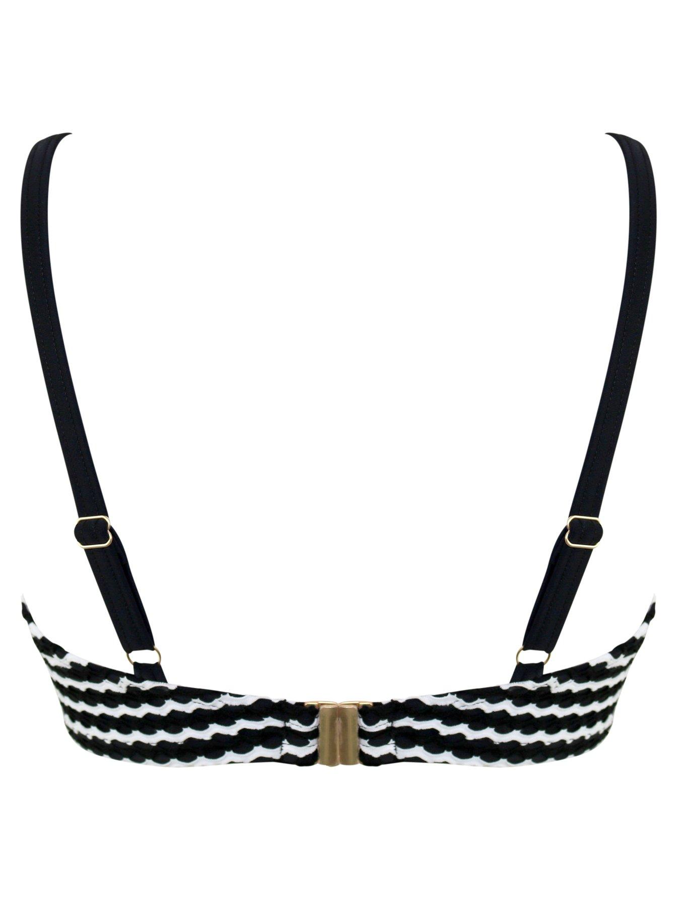 Image 4 of 4 of Pour Moi Sun City Crochet Underwired Padded Bikini Top