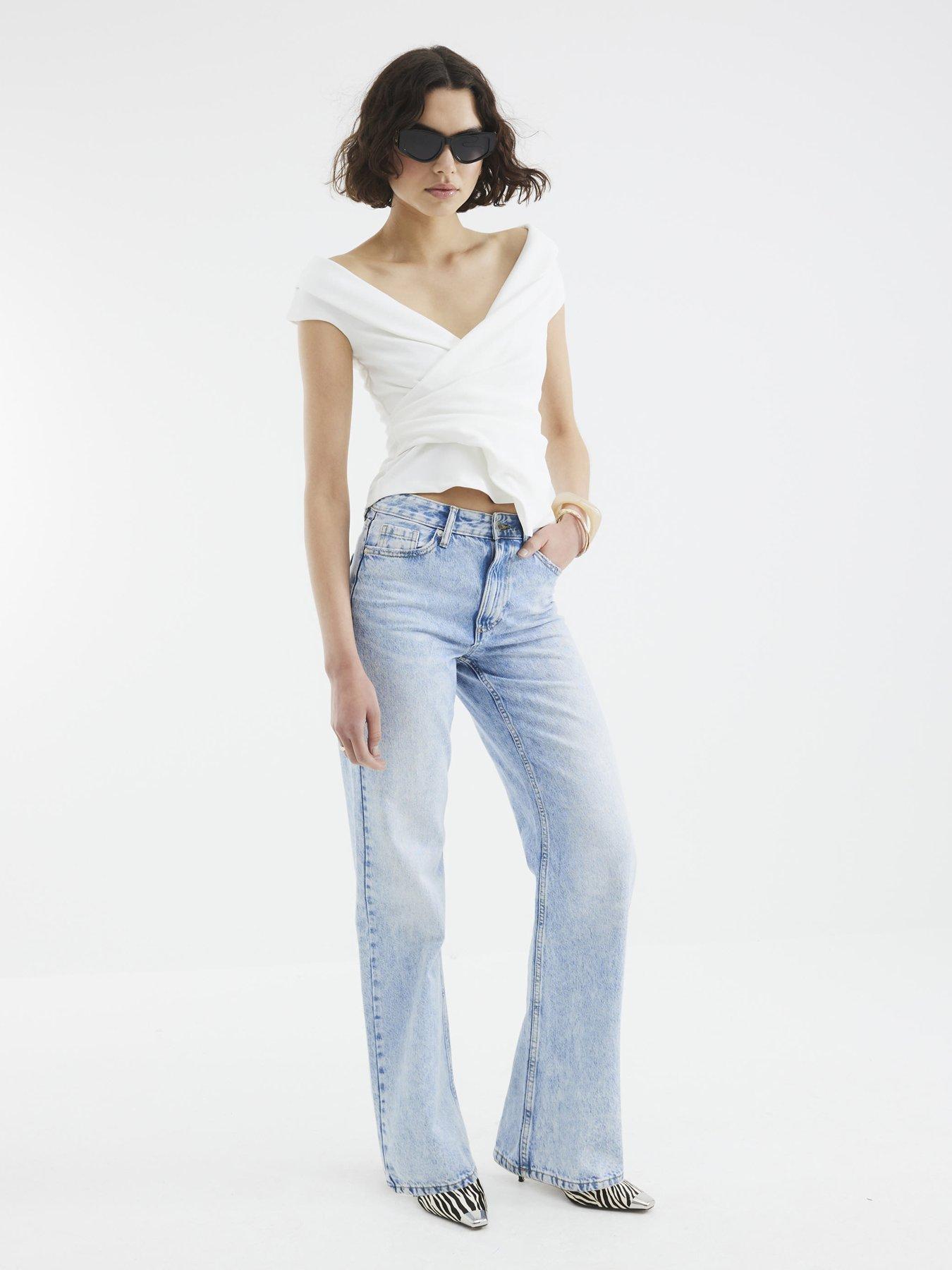  image of river-island-sleeveless-drape-wrap-lapel-top