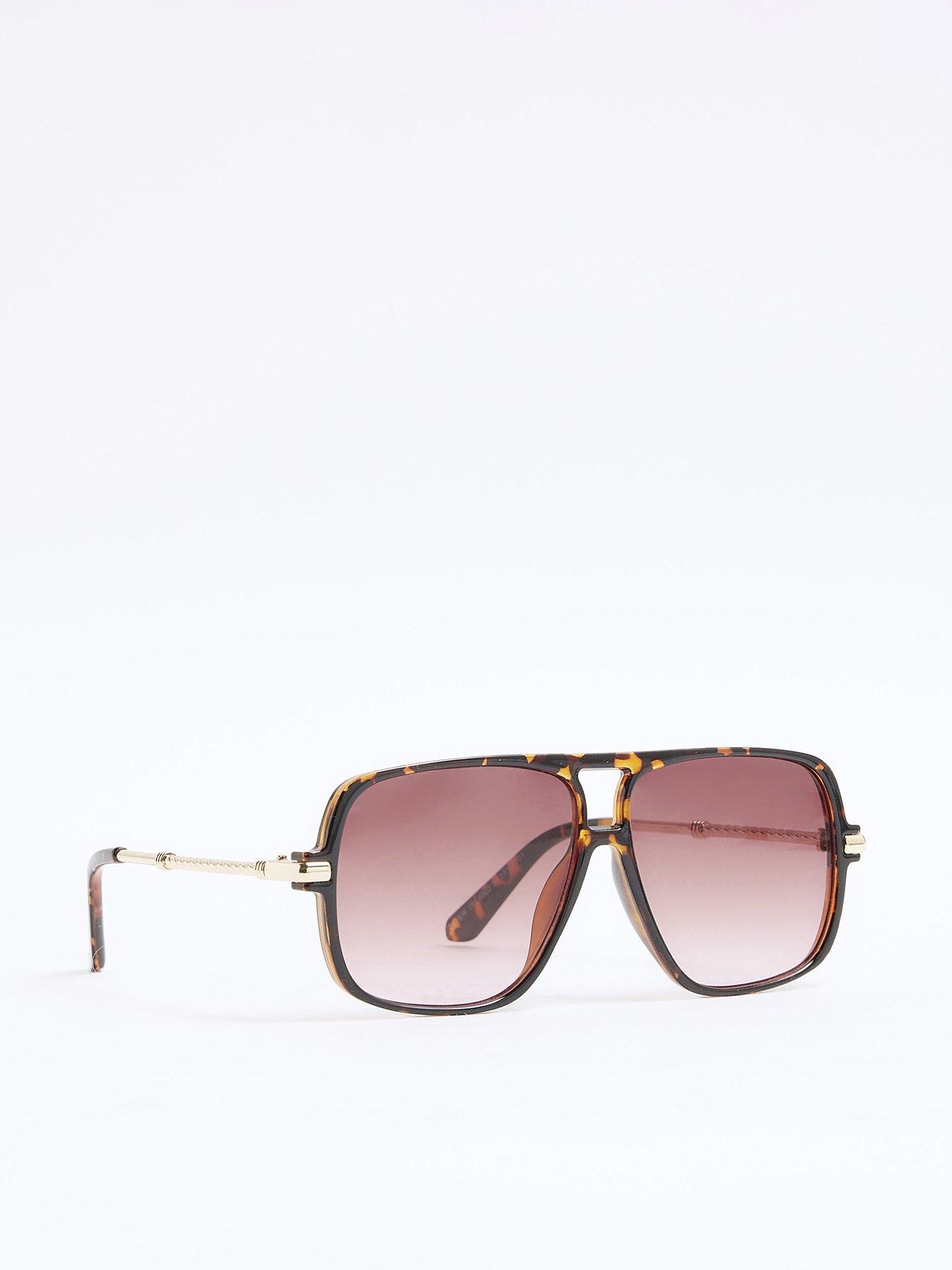 undefined Metal Aviator Sunglasses