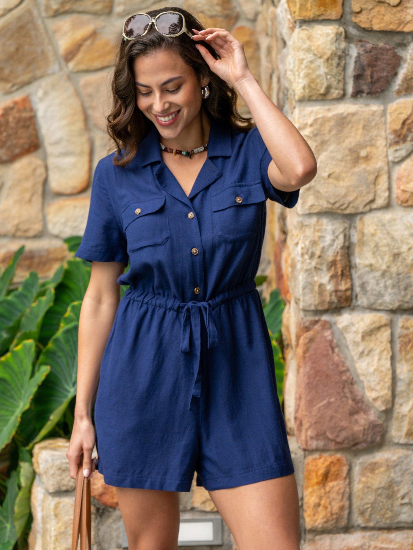 pour-moi-textured-woven-utility-playsuit