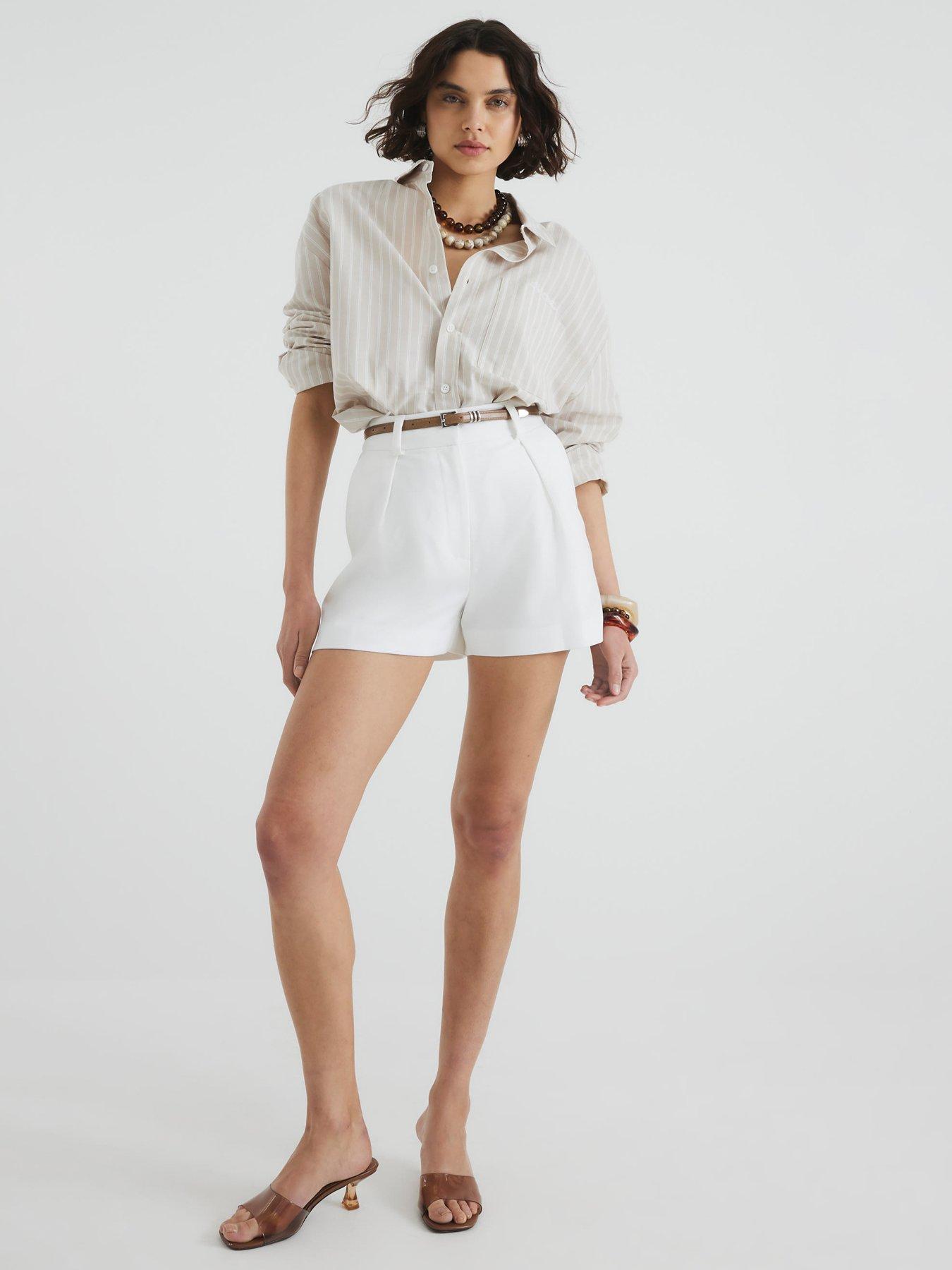  image of river-island-longline-belted-shorts