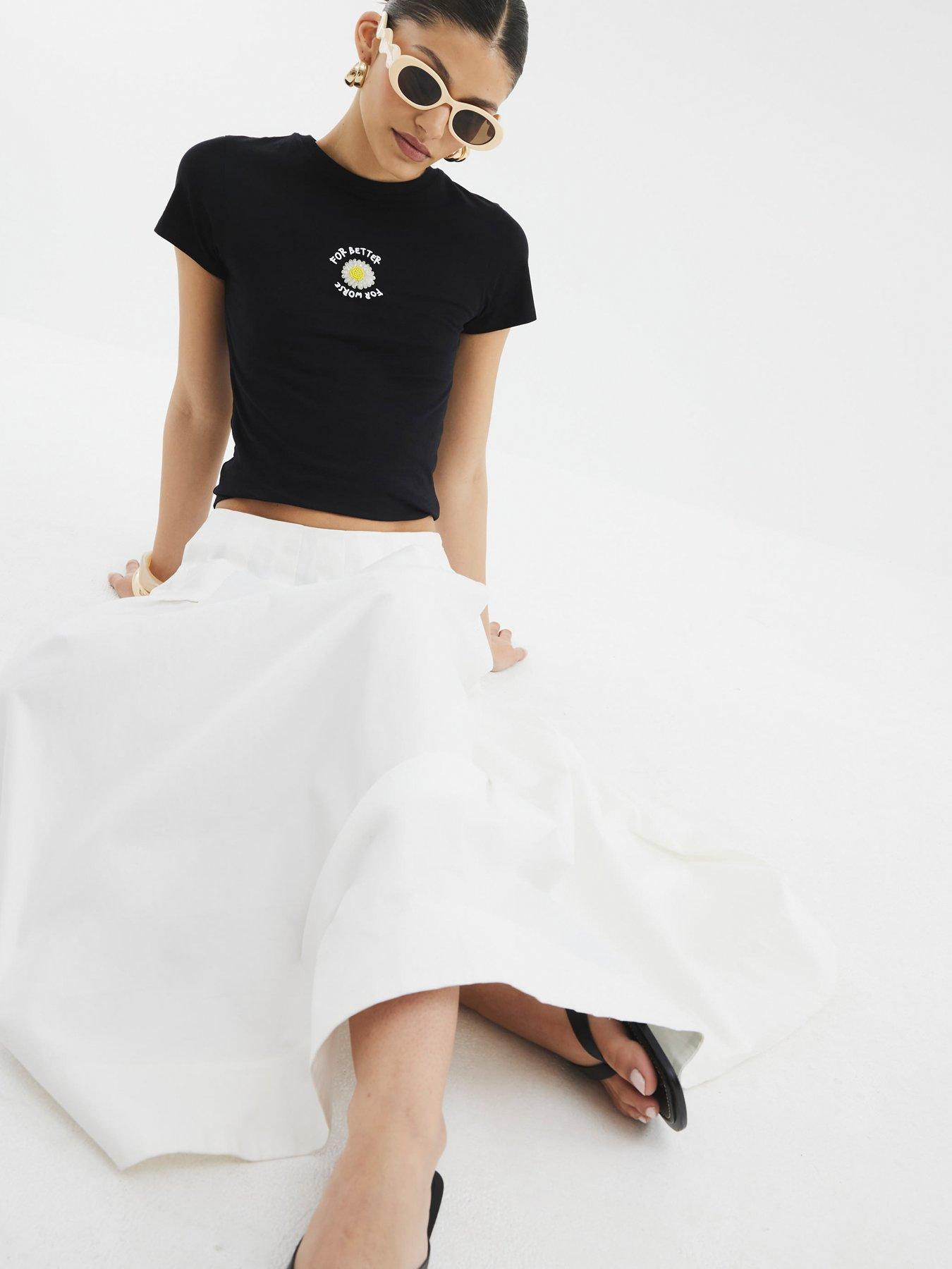  image of river-island-beaded-daisy-baby-t-shirt