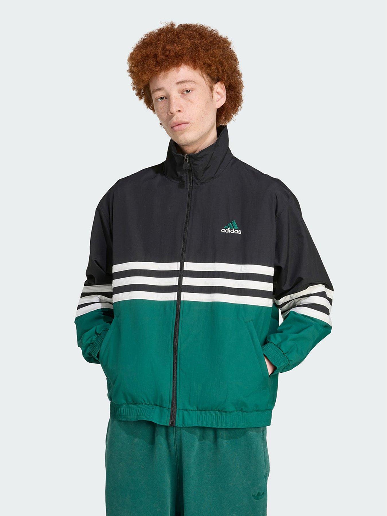 Image 1 of 5 of adidas Originals Archive Track Top - Black/Multi