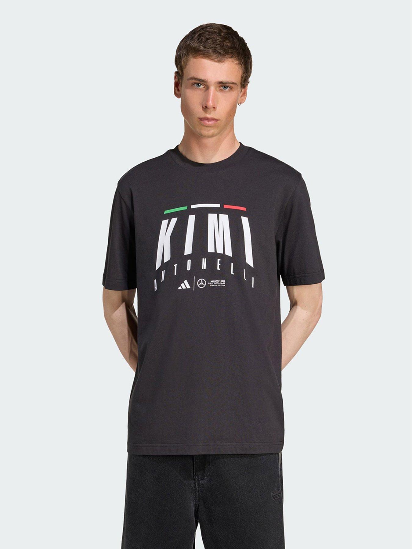 undefined Mercedes - AMG Petronas Formula One Team Kimi Antonelli Tee - Black