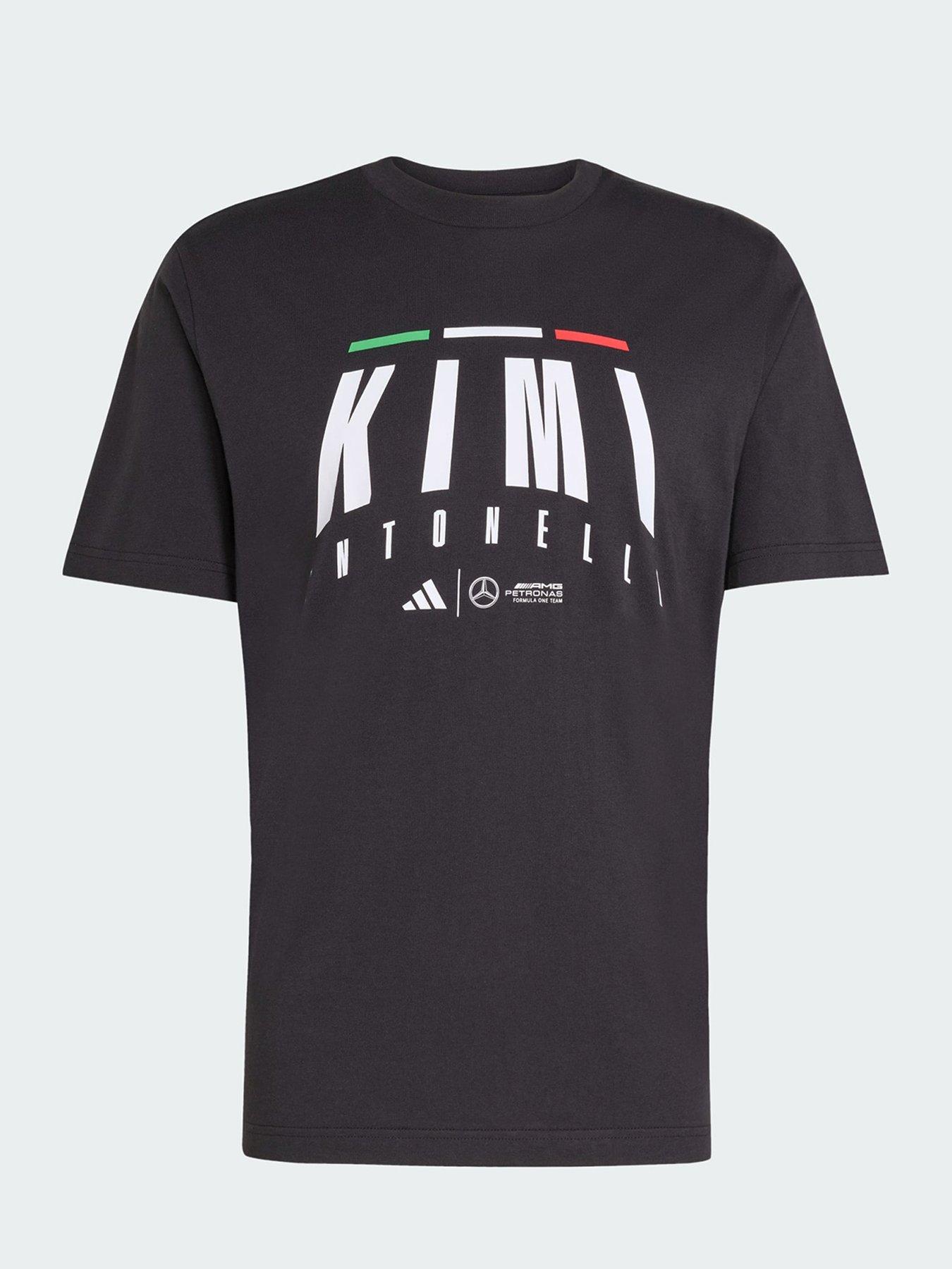Image 5 of 5 of adidas Mercedes - AMG Petronas Formula One Team Kimi Antonelli Tee - Black