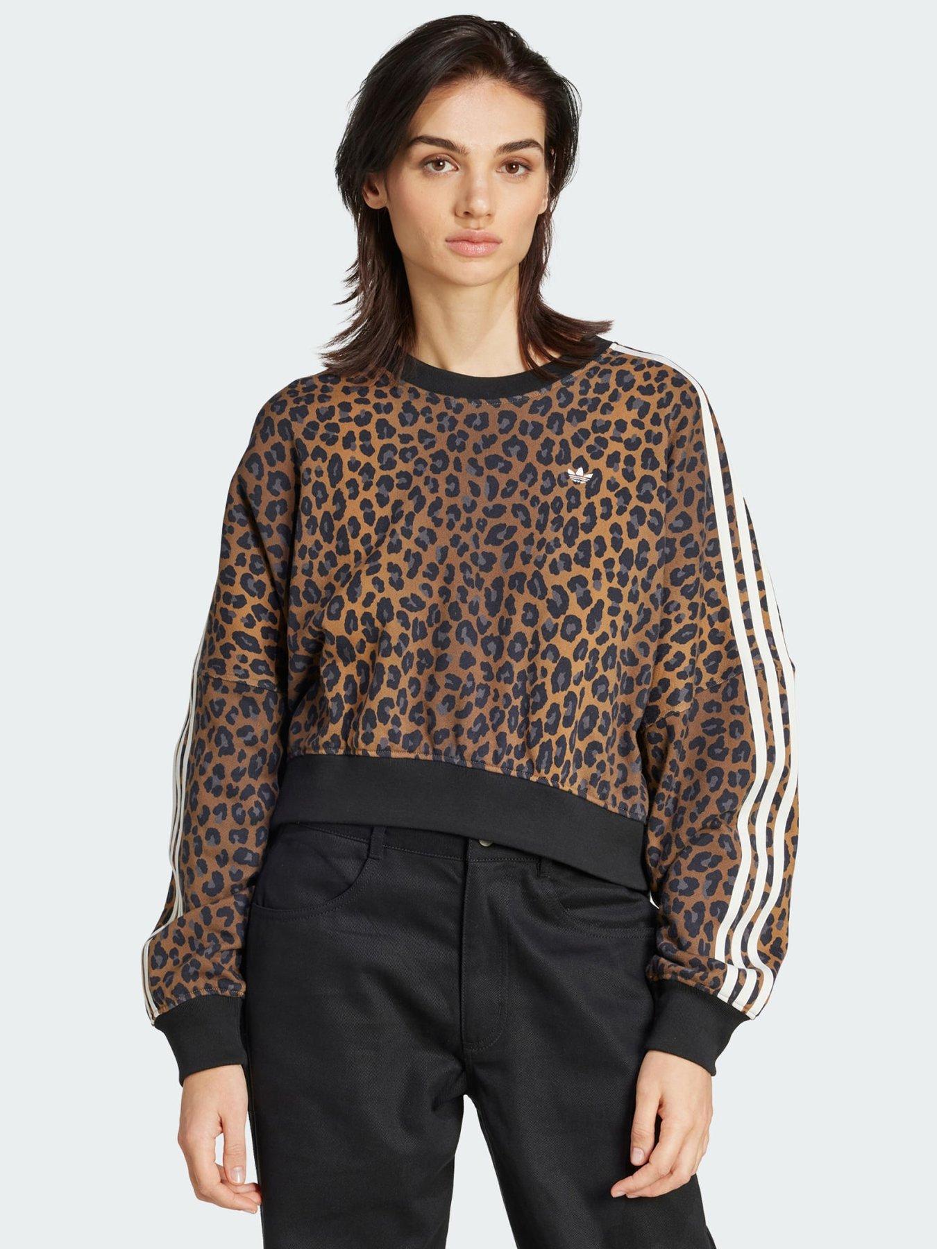undefined Leopard Crewneck Sweatshirt