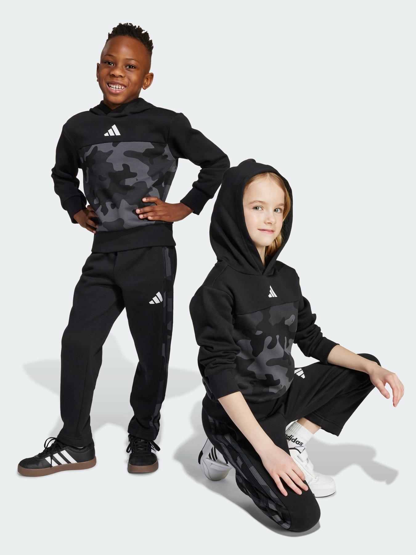 undefined Seasonal Essentials Little Kids Camo Fleece Jogger Set
