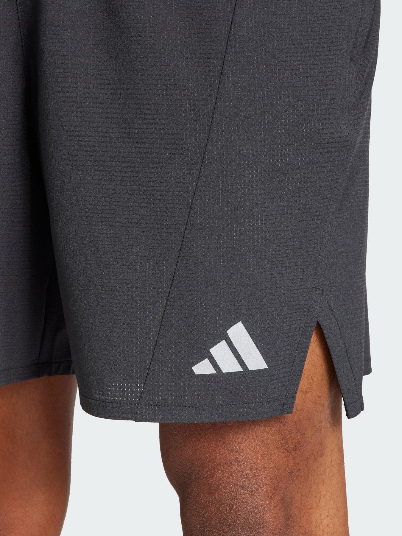 Image 4 of 5 of adidas Designed for Training HIIT Workout HEAT.RDY Shorts - Black