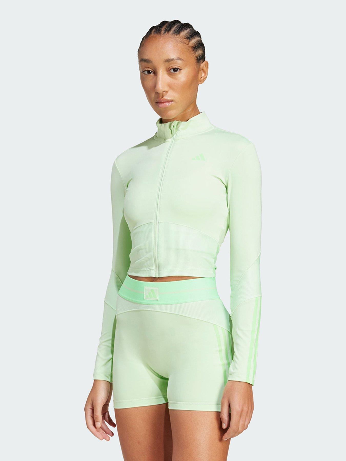 undefined Hyperglam Rib Zip Thru Cover Up