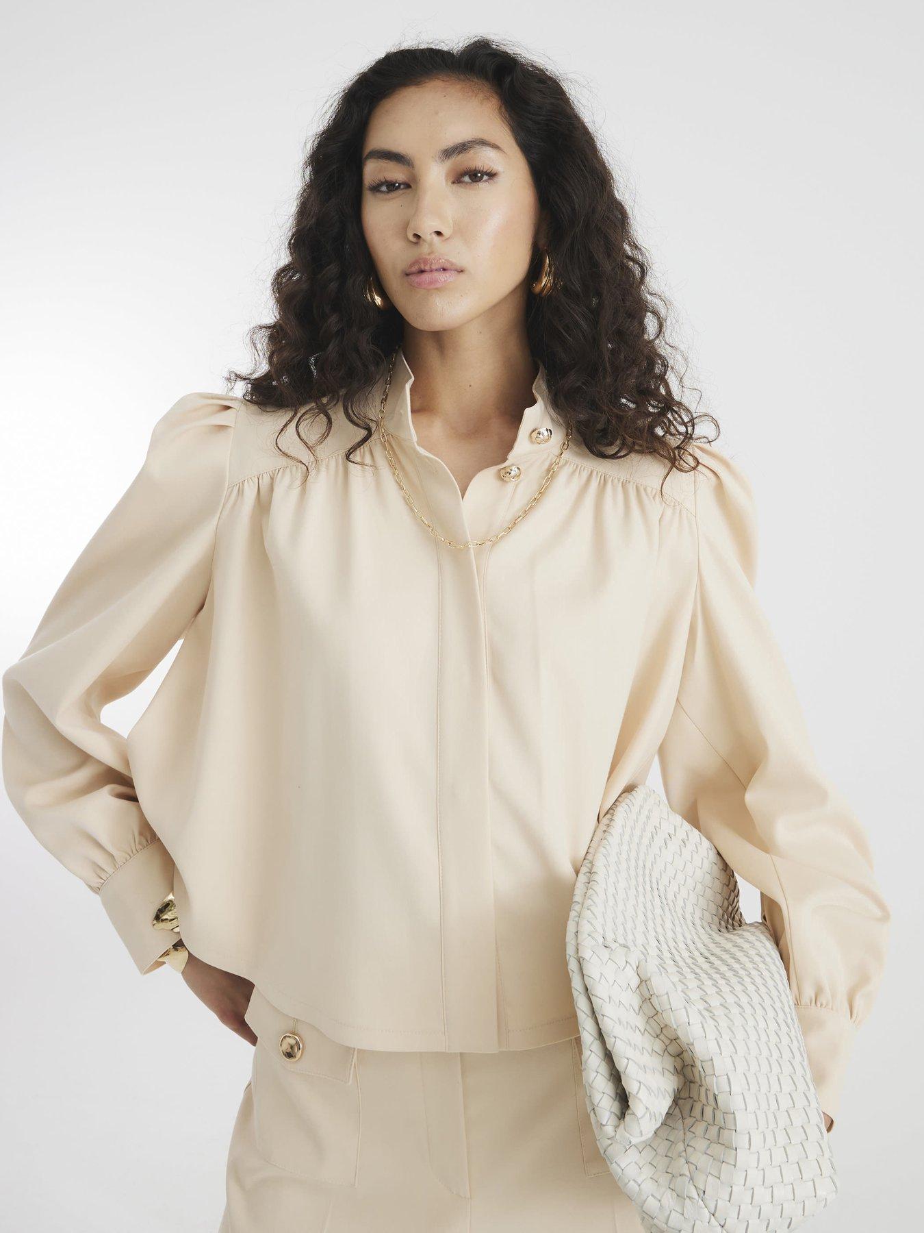undefined Cape Jacket - Beige