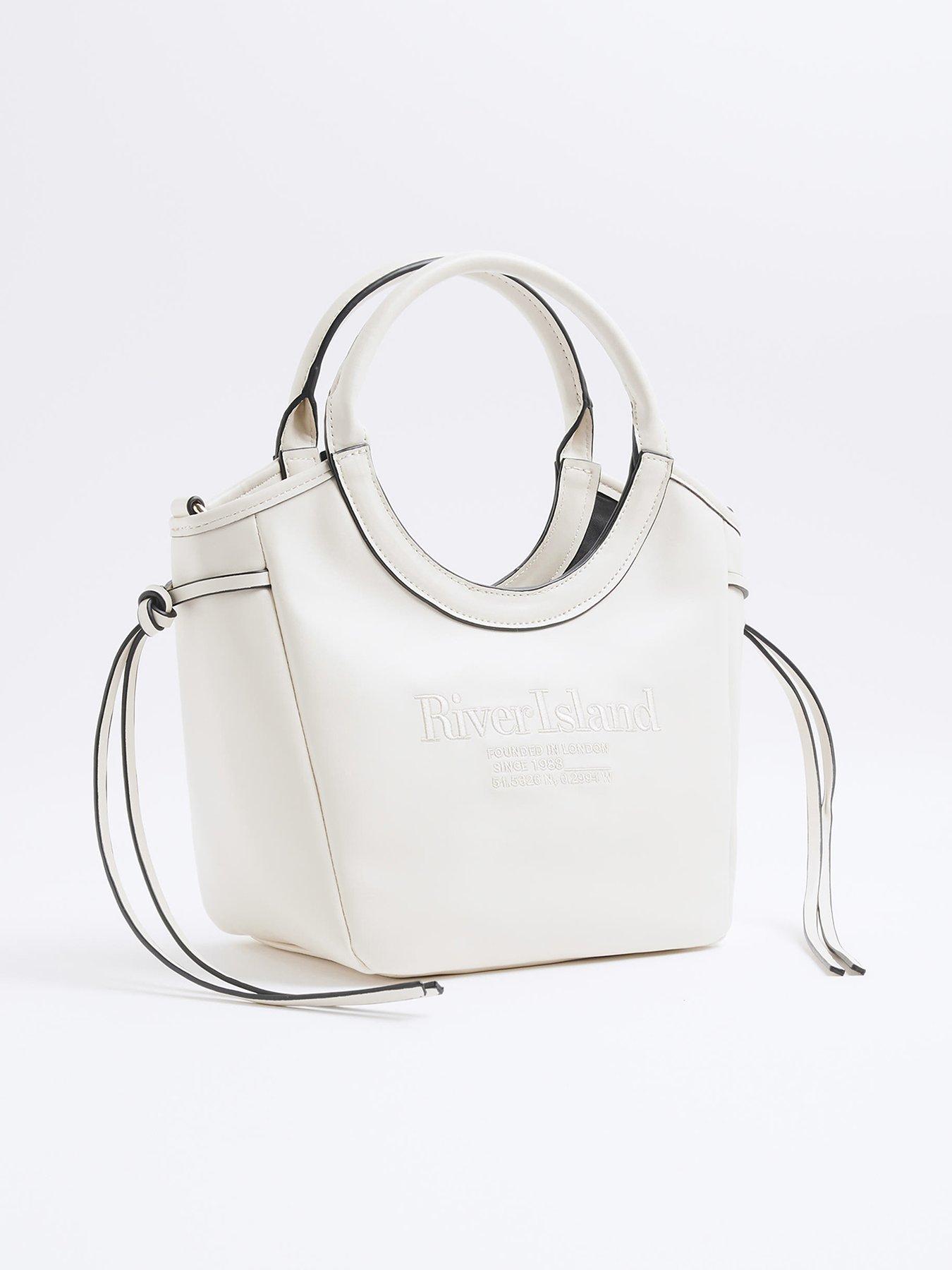  image of river-island-rounded-handle-tote-bag