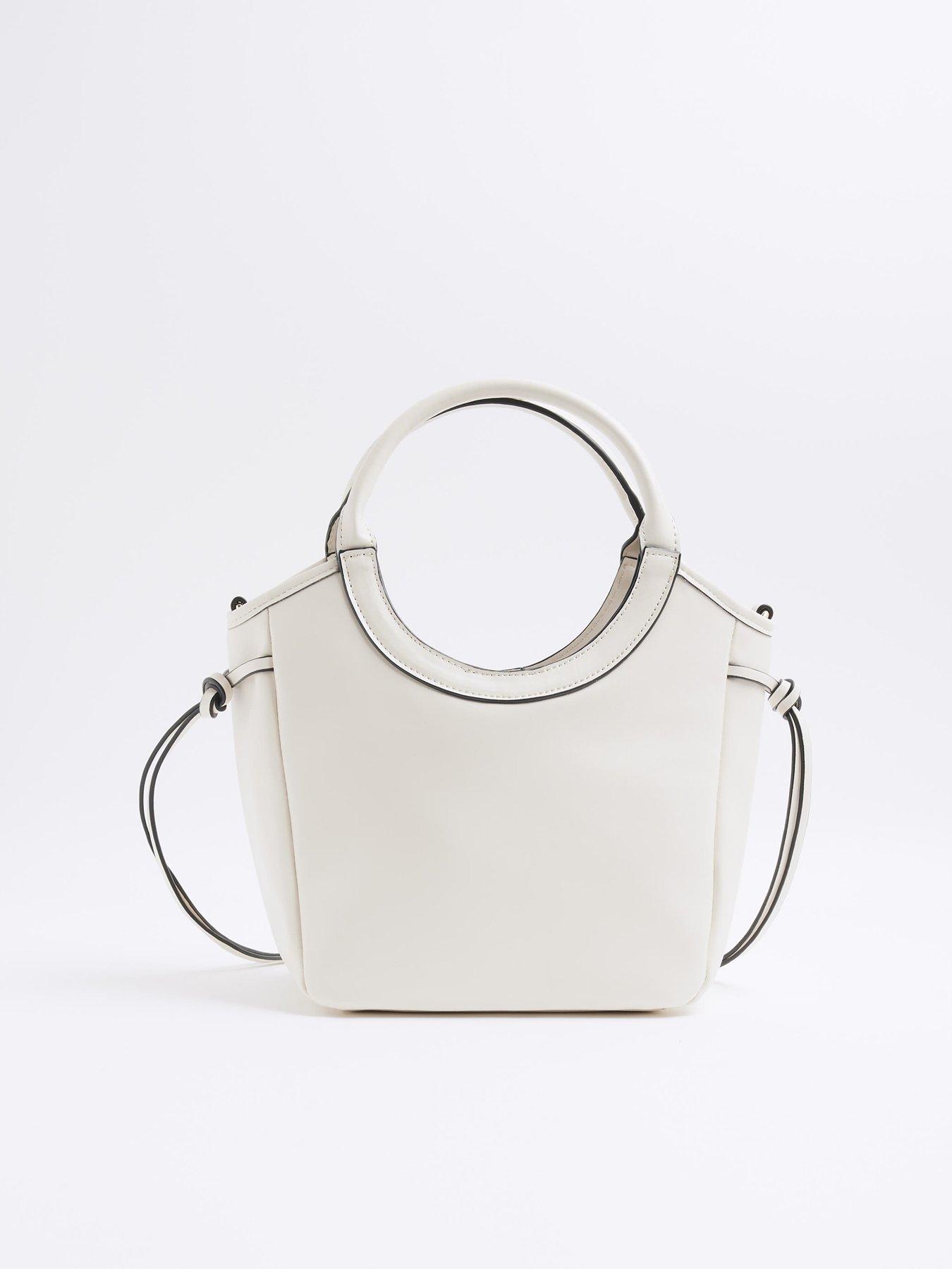  image of river-island-rounded-handle-tote-bag