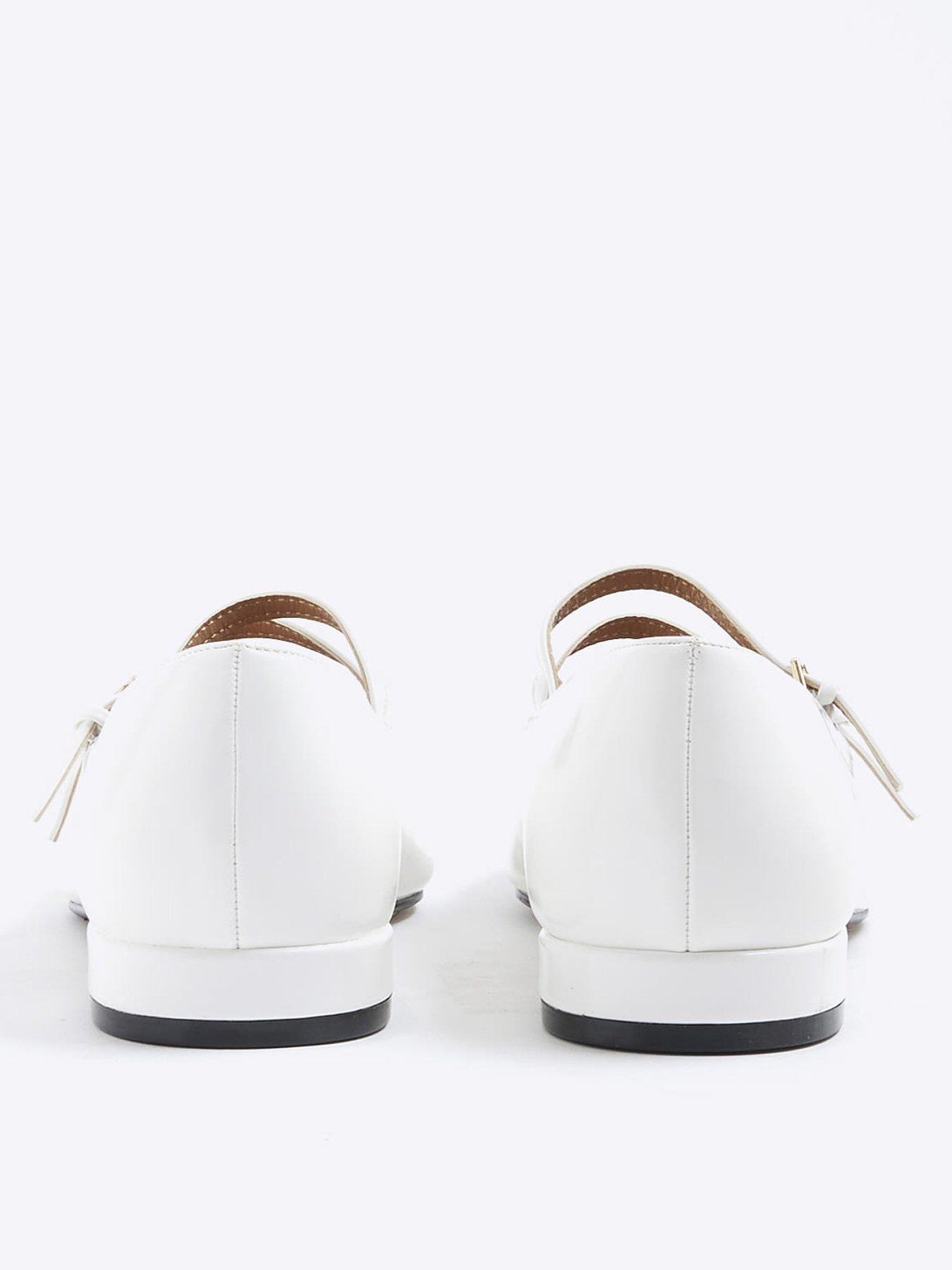  image of river-island-square-toe-mary-jane-shoes