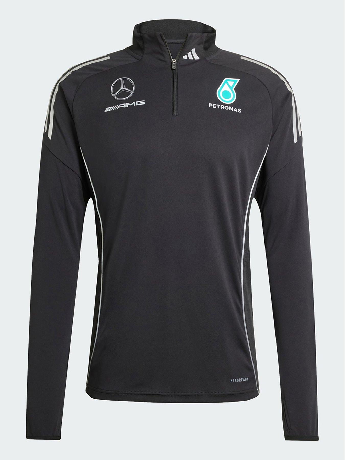 Image 4 of 4 of adidas Mercedes - Amg Petronas Formula One Team Mechanics Top - Black