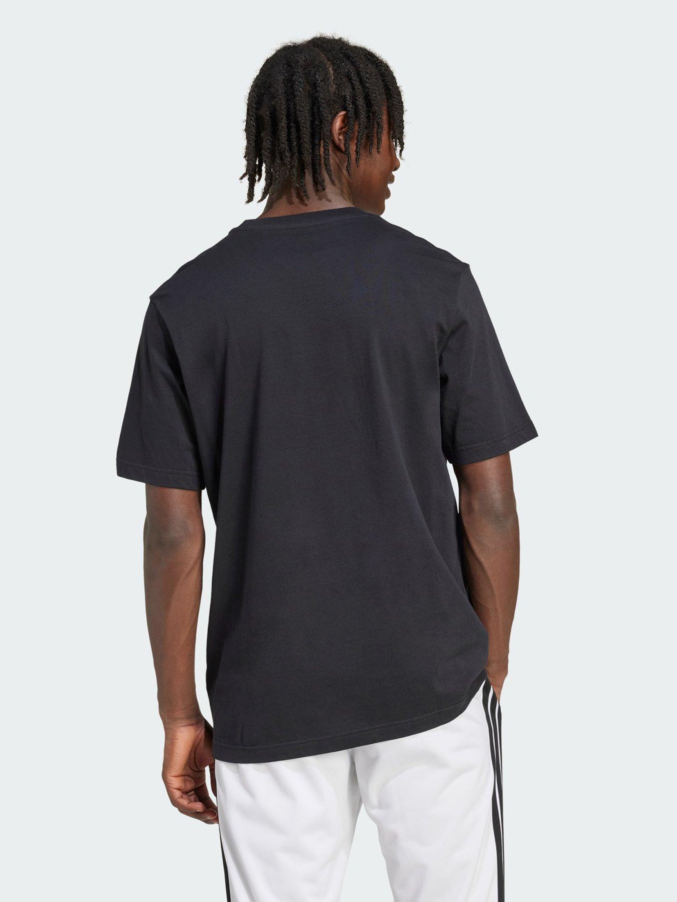 Image 2 of 4 of adidas Lens Power Of Three Graphic Tee - Black