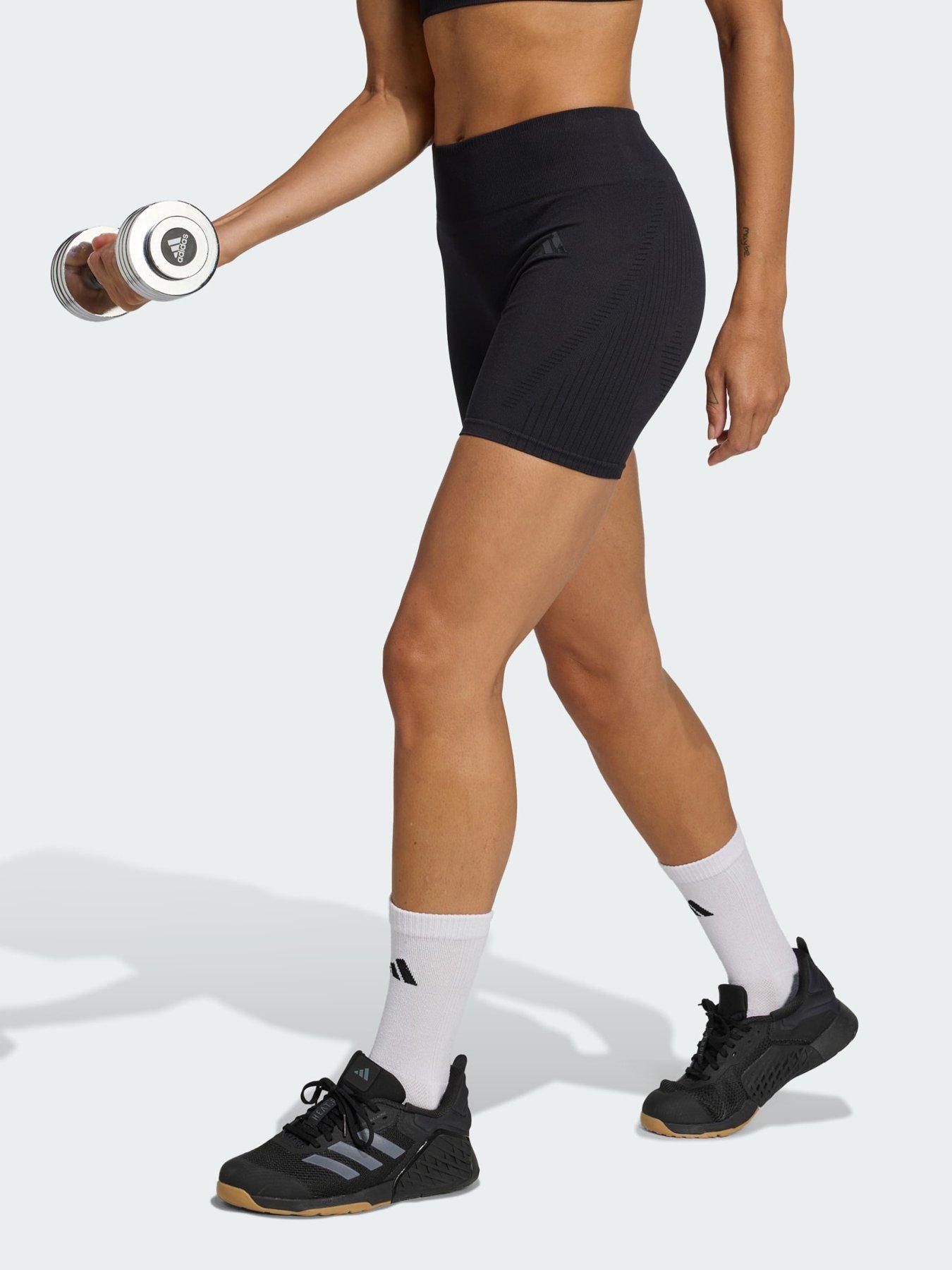 adidas Workout Essentials 4 inch Leggings Knit
