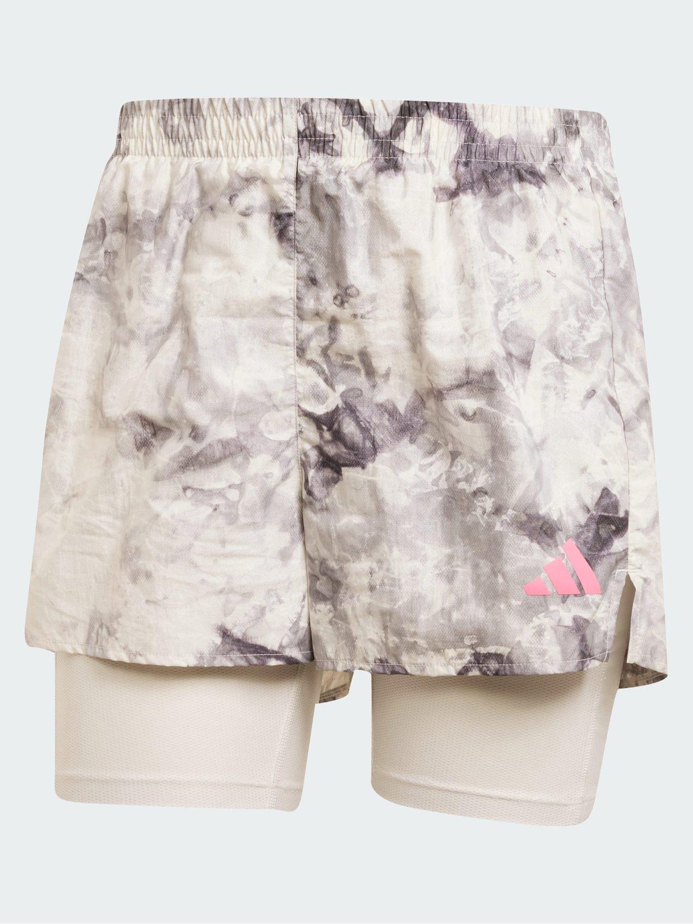 Image 5 of 5 of adidas Own The Run Spray Dye 2-In-1 Short