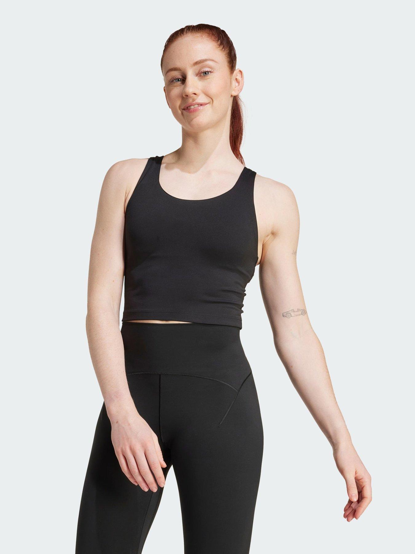 undefined adidas All Me Medium Support Bra Tank Top