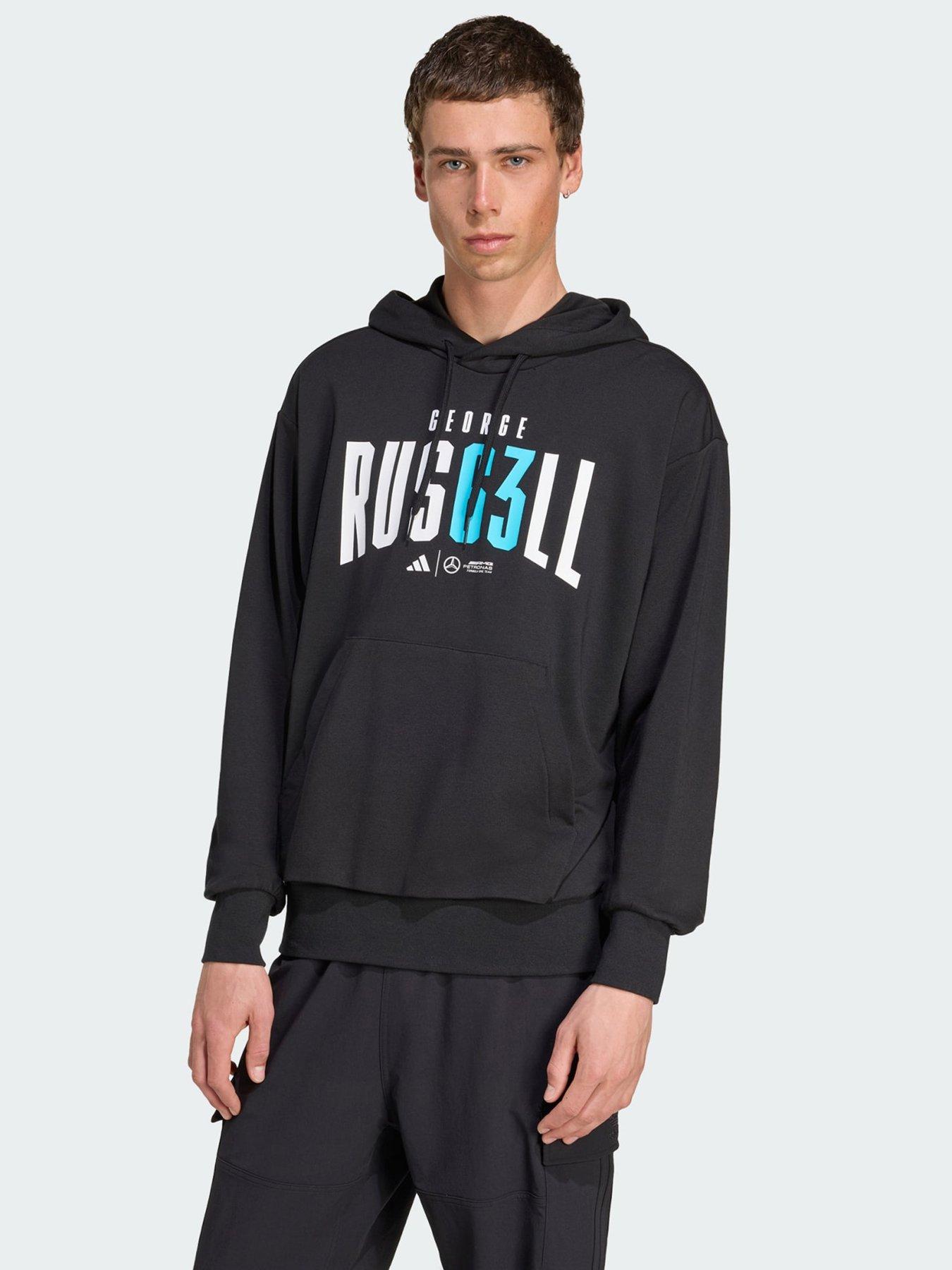 Image 1 of 5 of adidas Mercedes - AMG Petronas Formula One Team George Russell Hood - Black