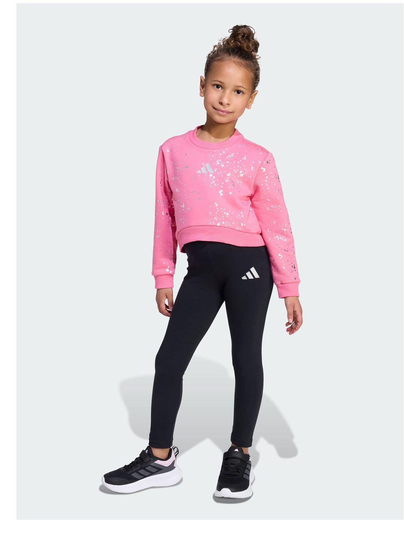 Image 1 of 5 of adidas Little Girls Everyday Glam Set Kids
