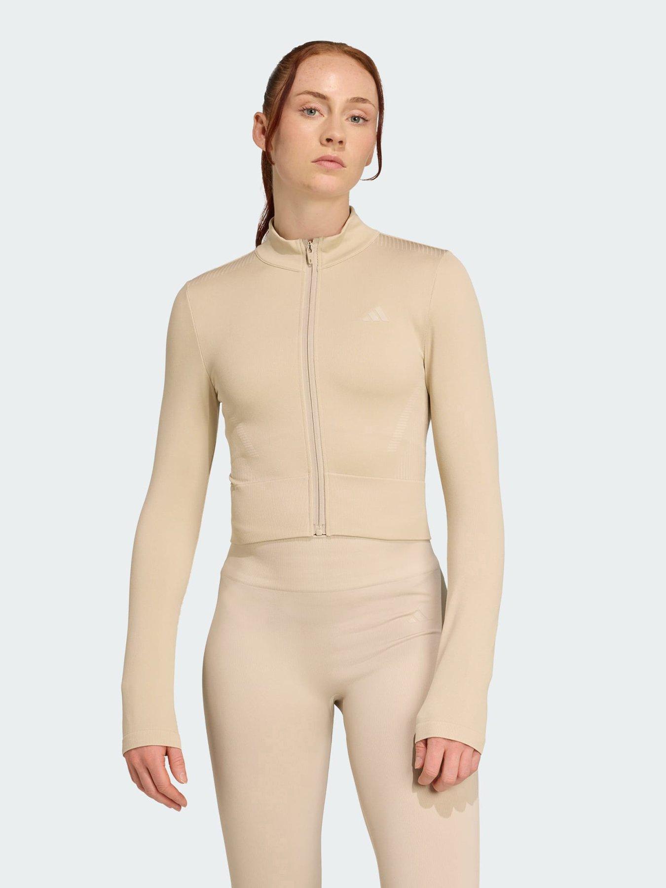 undefined Workout Essentials Full-Zip Knit Jacket