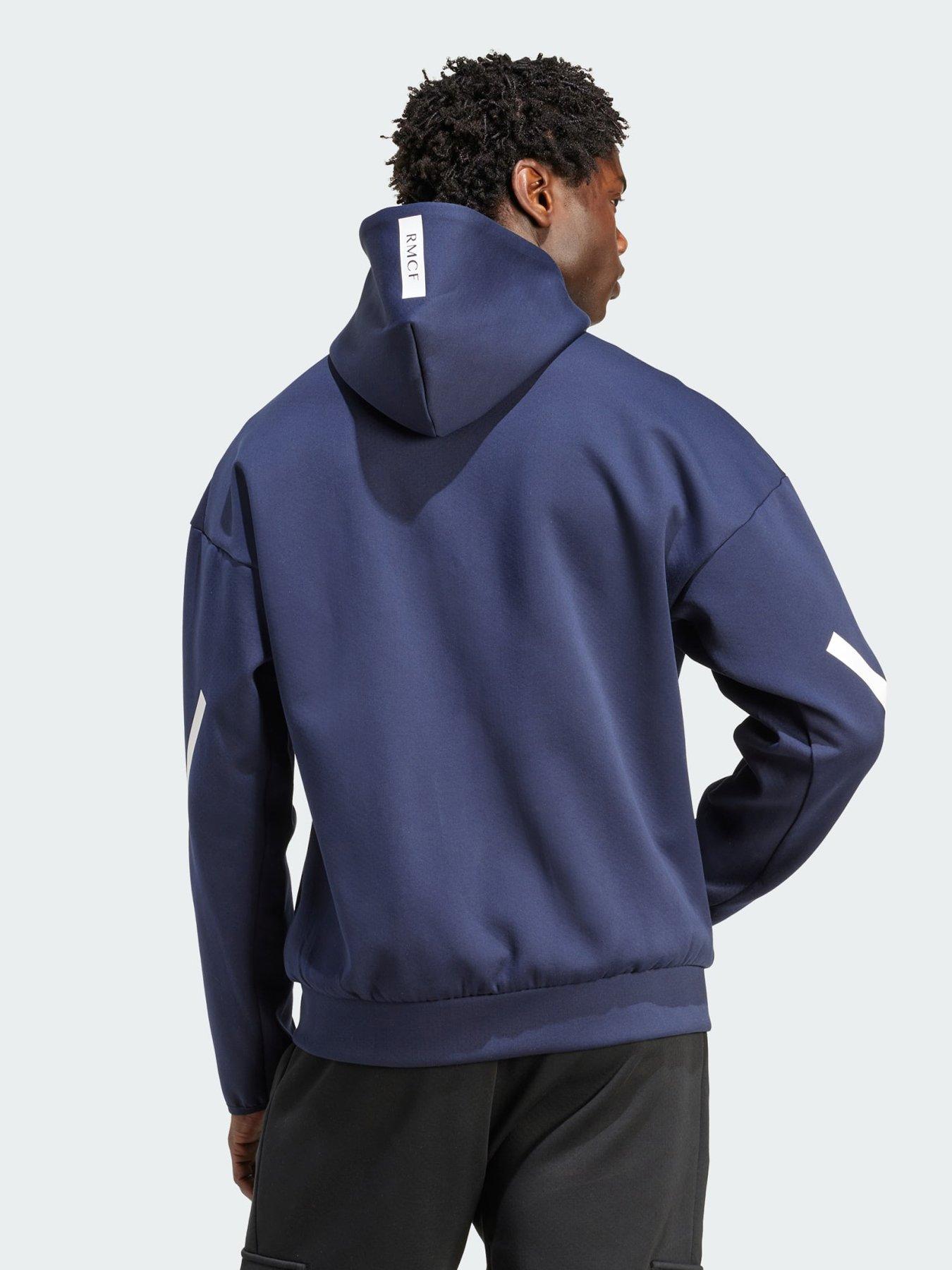 Image 2 of 5 of adidas Originals Real Madrid ADIDAS Z.N.E. Anthem Jacket - Blue