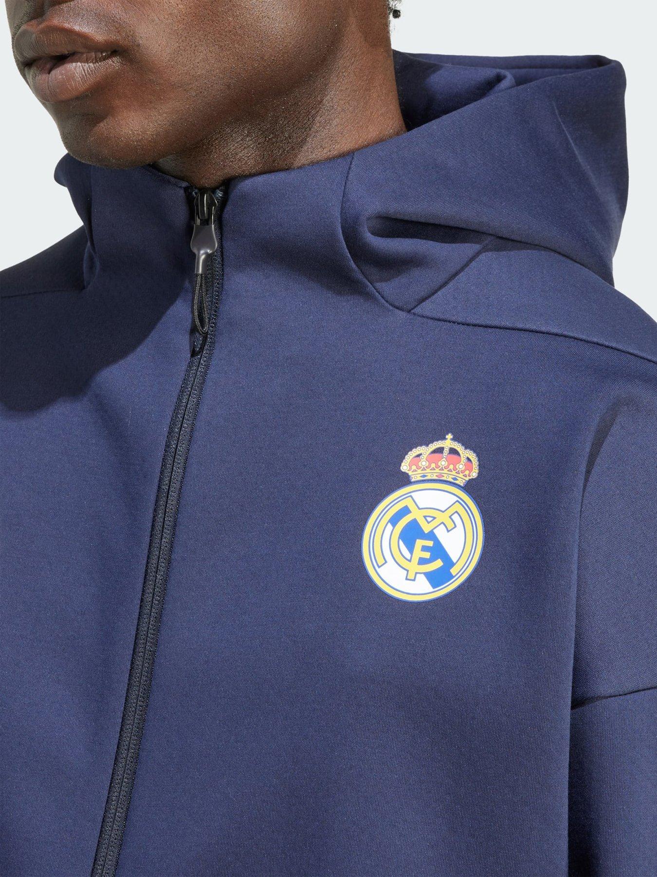 Image 3 of 5 of adidas Originals Real Madrid ADIDAS Z.N.E. Anthem Jacket - Blue
