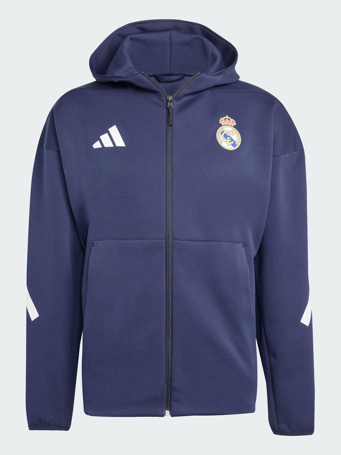 Image 5 of 5 of adidas Originals Real Madrid ADIDAS Z.N.E. Anthem Jacket - Blue