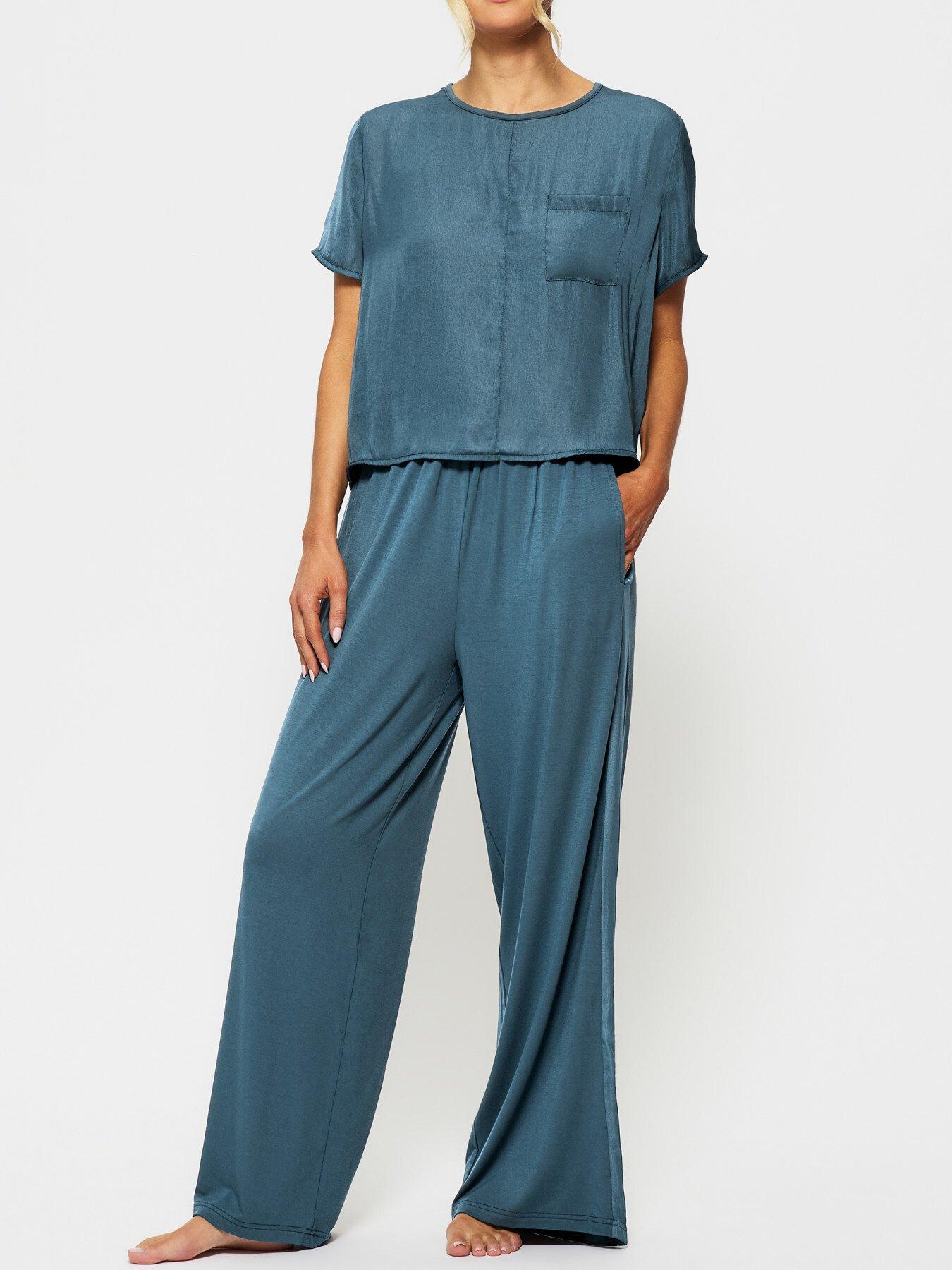 Knickerbox Raye Satin Jersey T-Shirt