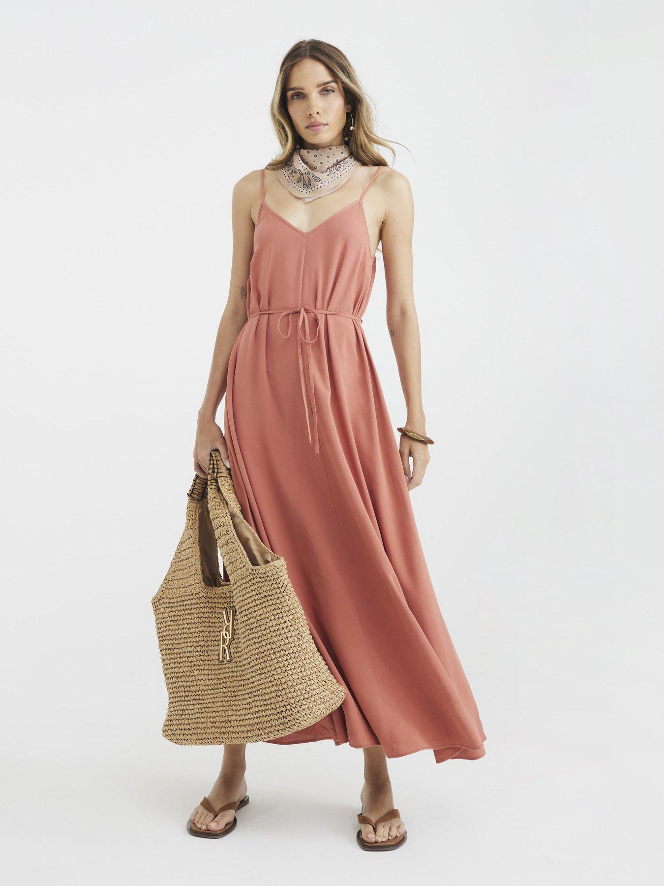 undefined Sleeveless Maxi Dress