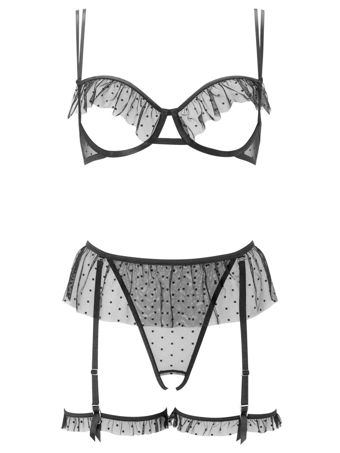  image of ann-summers-all-mine-crotchless-set