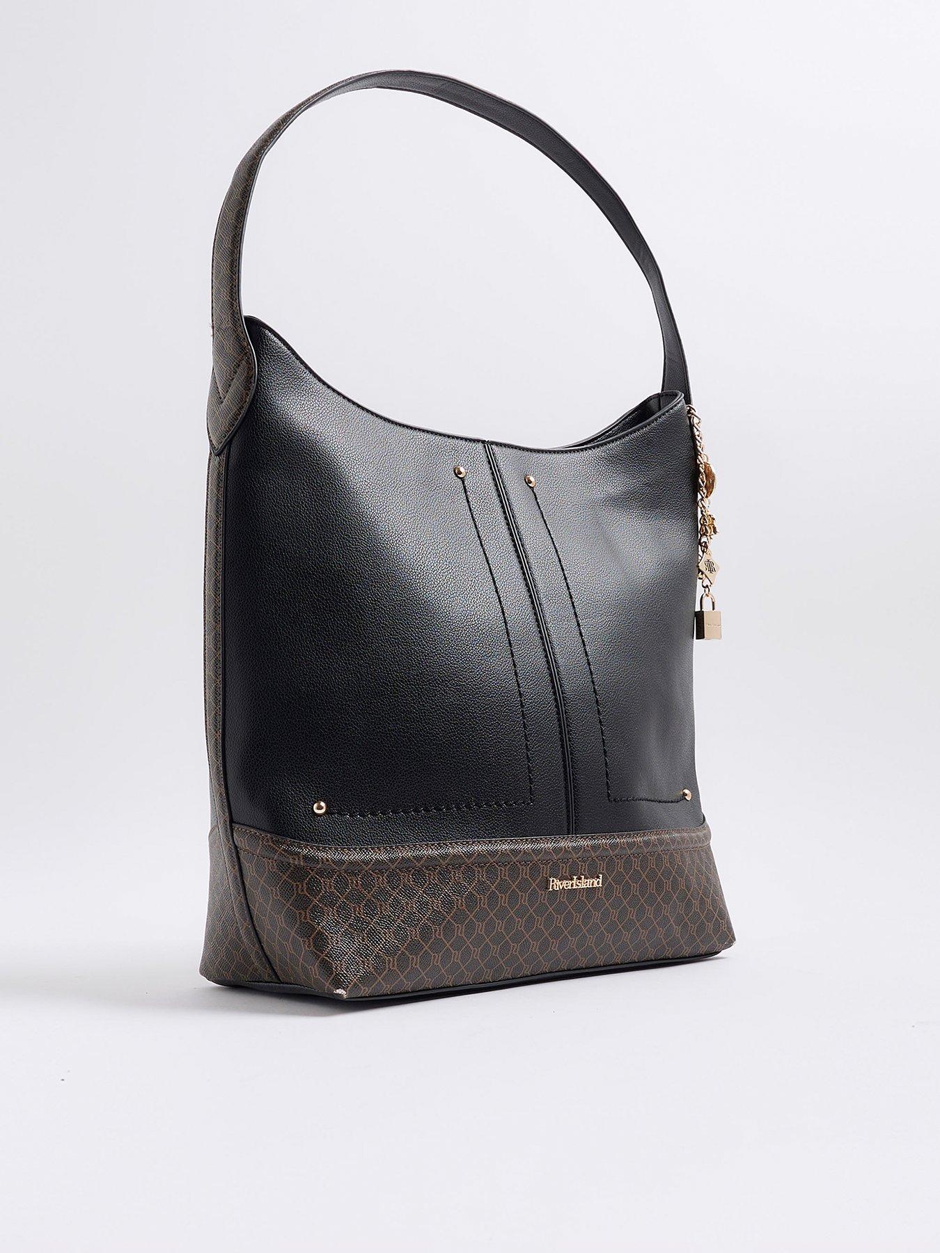 undefined Curve Top Charm Shoulder Bag