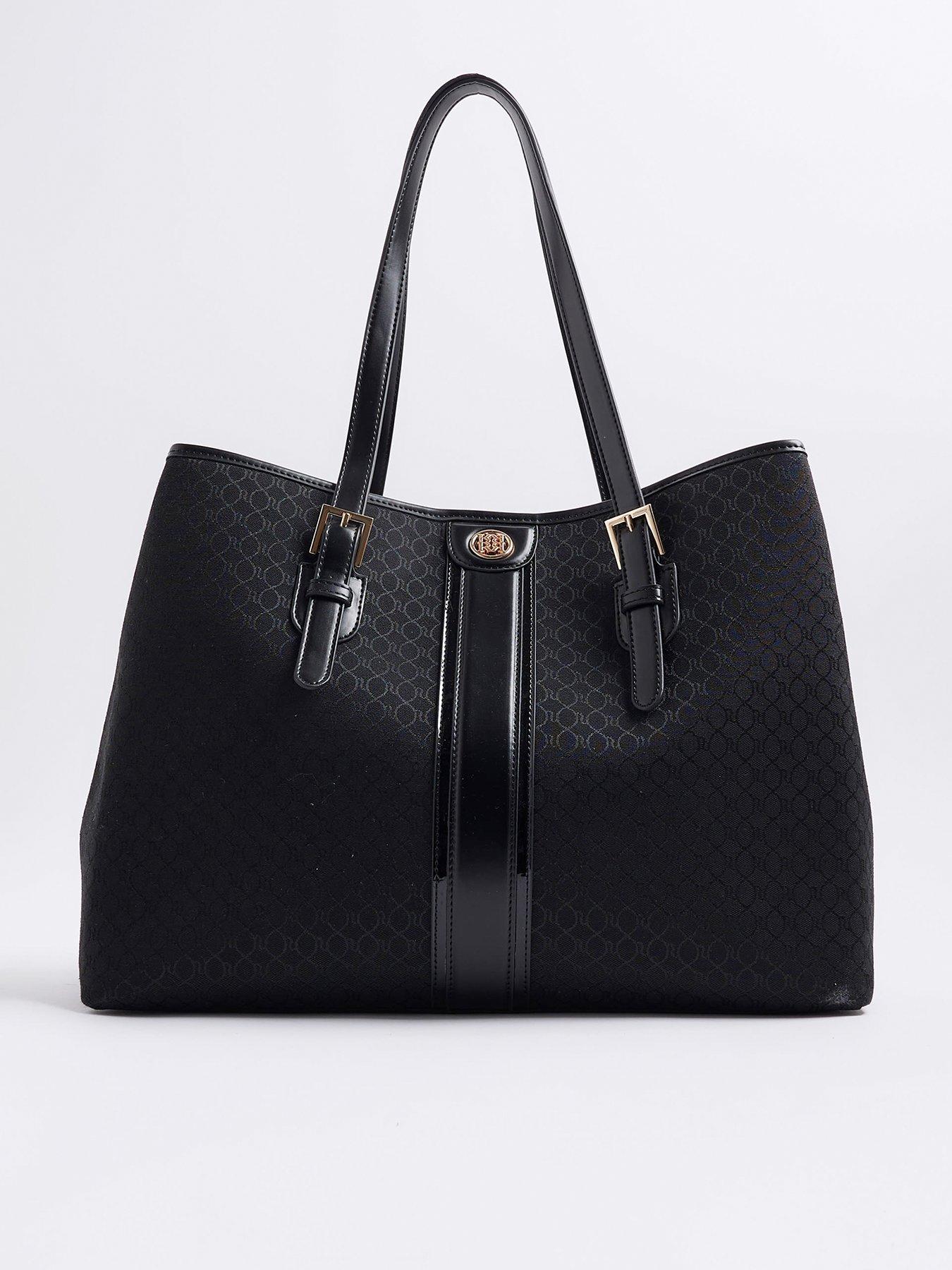 undefined Jacquard Monogram Shopper Bag