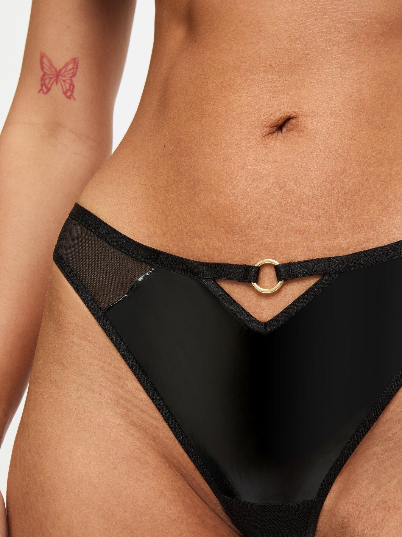 Image 3 of 4 of Ann Summers Exuding Thong - Black
