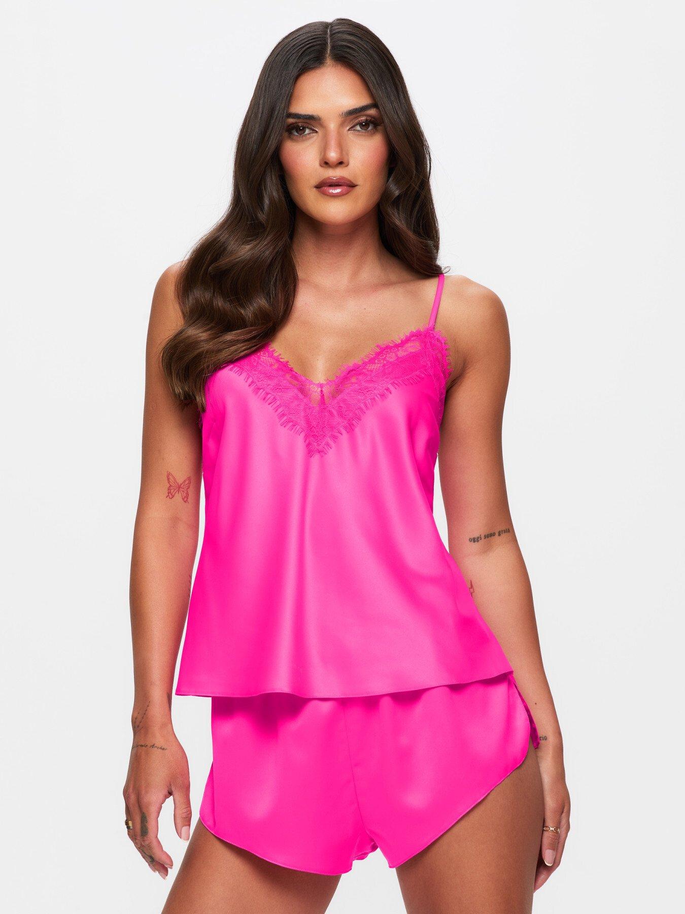 Image 1 of 5 of Ann Summers Cerise Cami Set