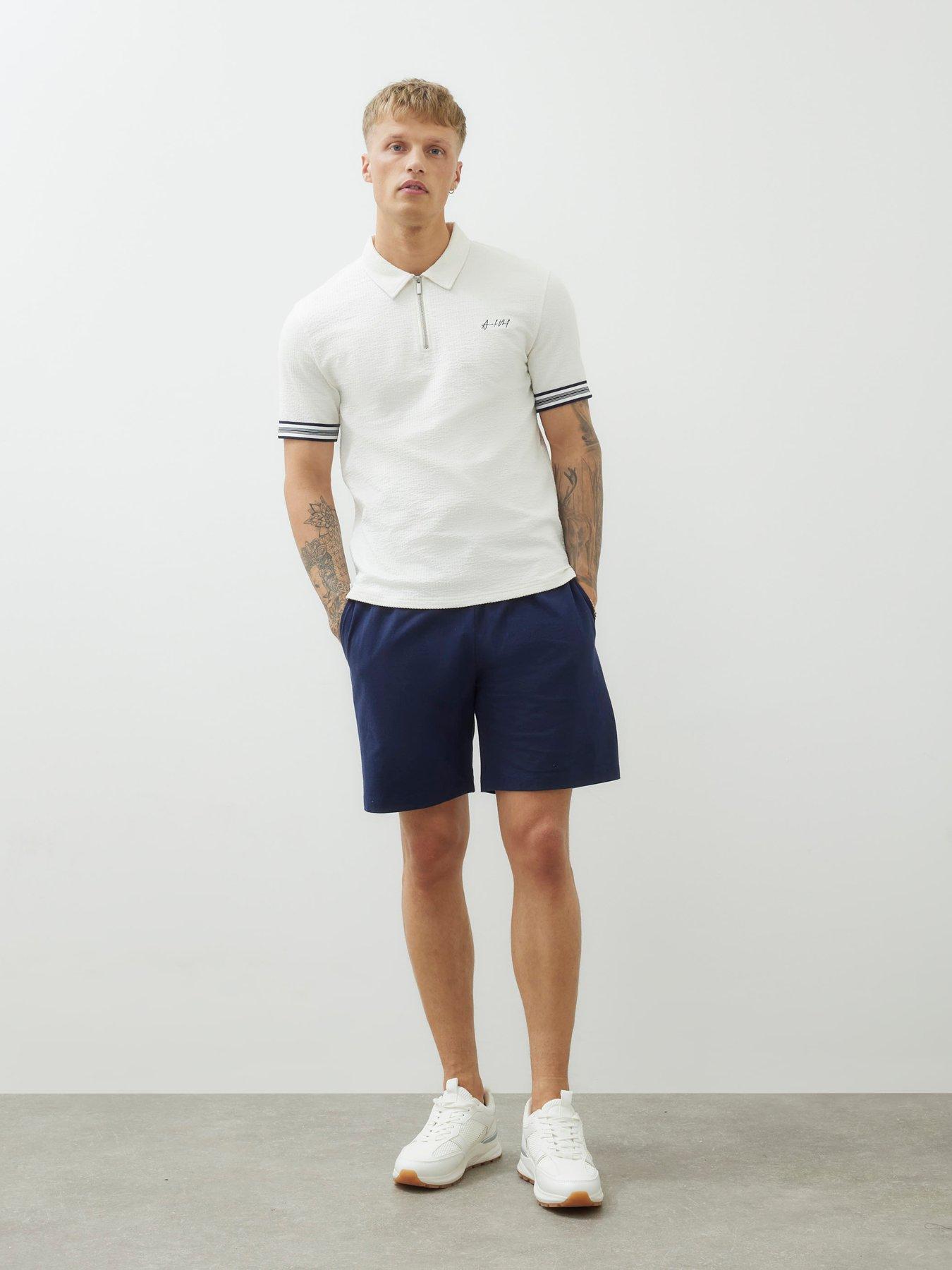 Image 3 of 5 of River Island Multicoloured Regular Fit Pack Of 2 Shorts