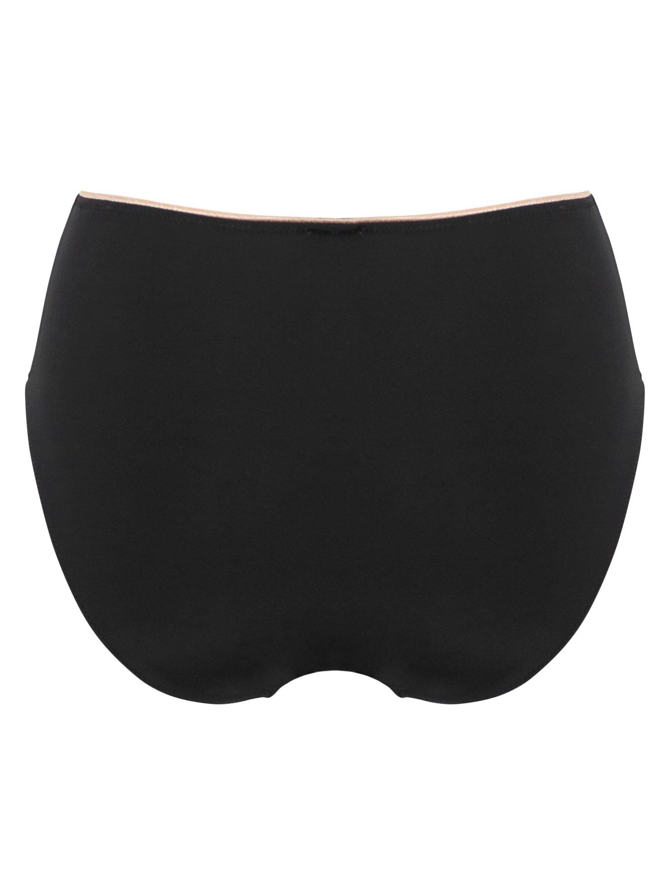 Image 4 of 4 of Pour Moi Atelier Lace High-Waist Deep Brief