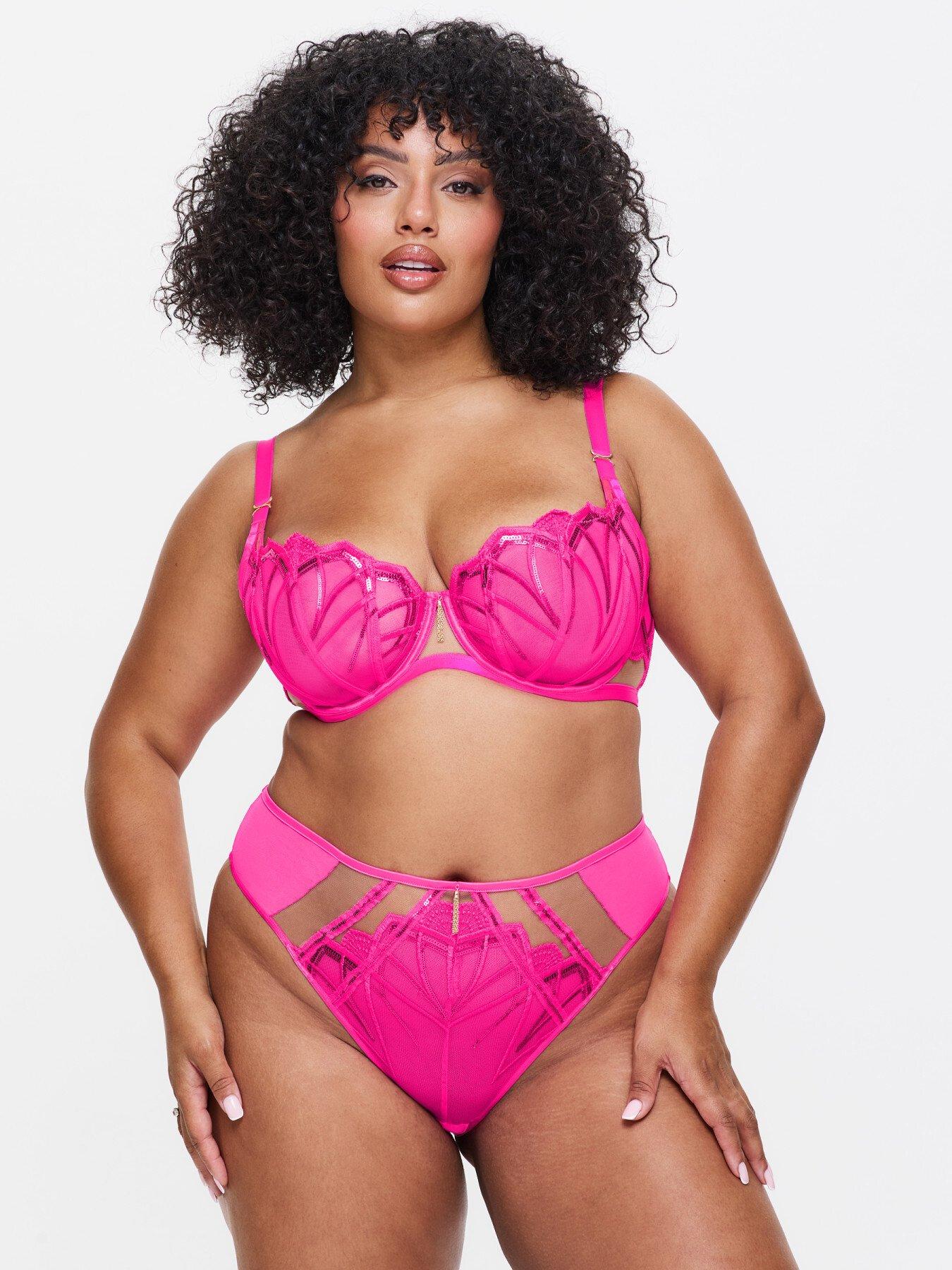 Image 1 of 4 of Ann Summers Desiring Decadence Non-Padded Balcony Bra