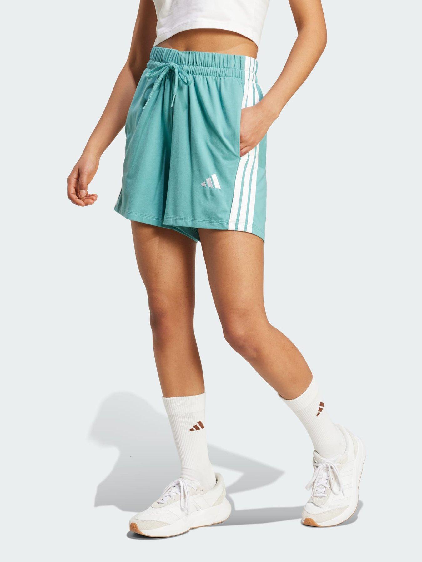 undefined Essentials 3-Stripes Cotton Shorts