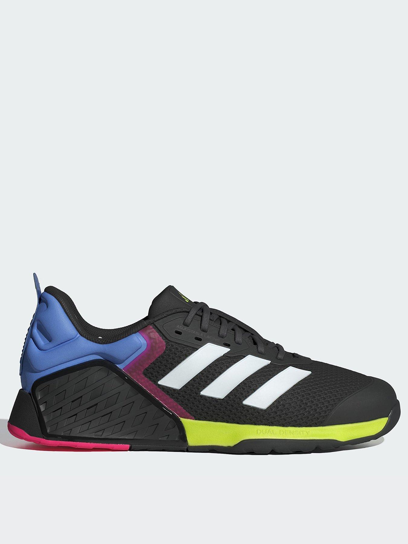 adidas Dropset 3 strength training shoes - Black/White | Littlewoods