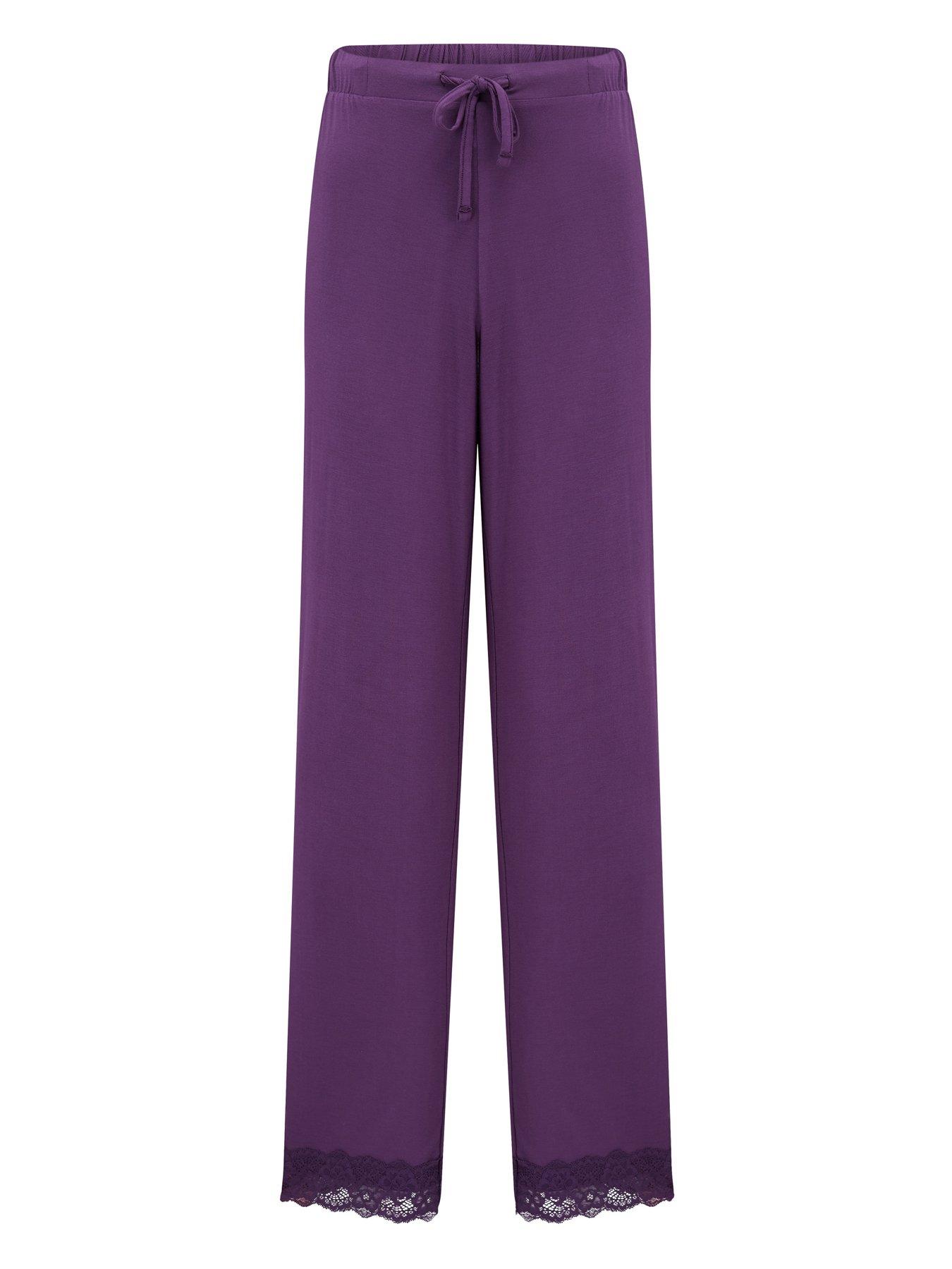 Image 3 of 4 of Pour Moi Sofa Loves Lace Soft Jersey Trouser