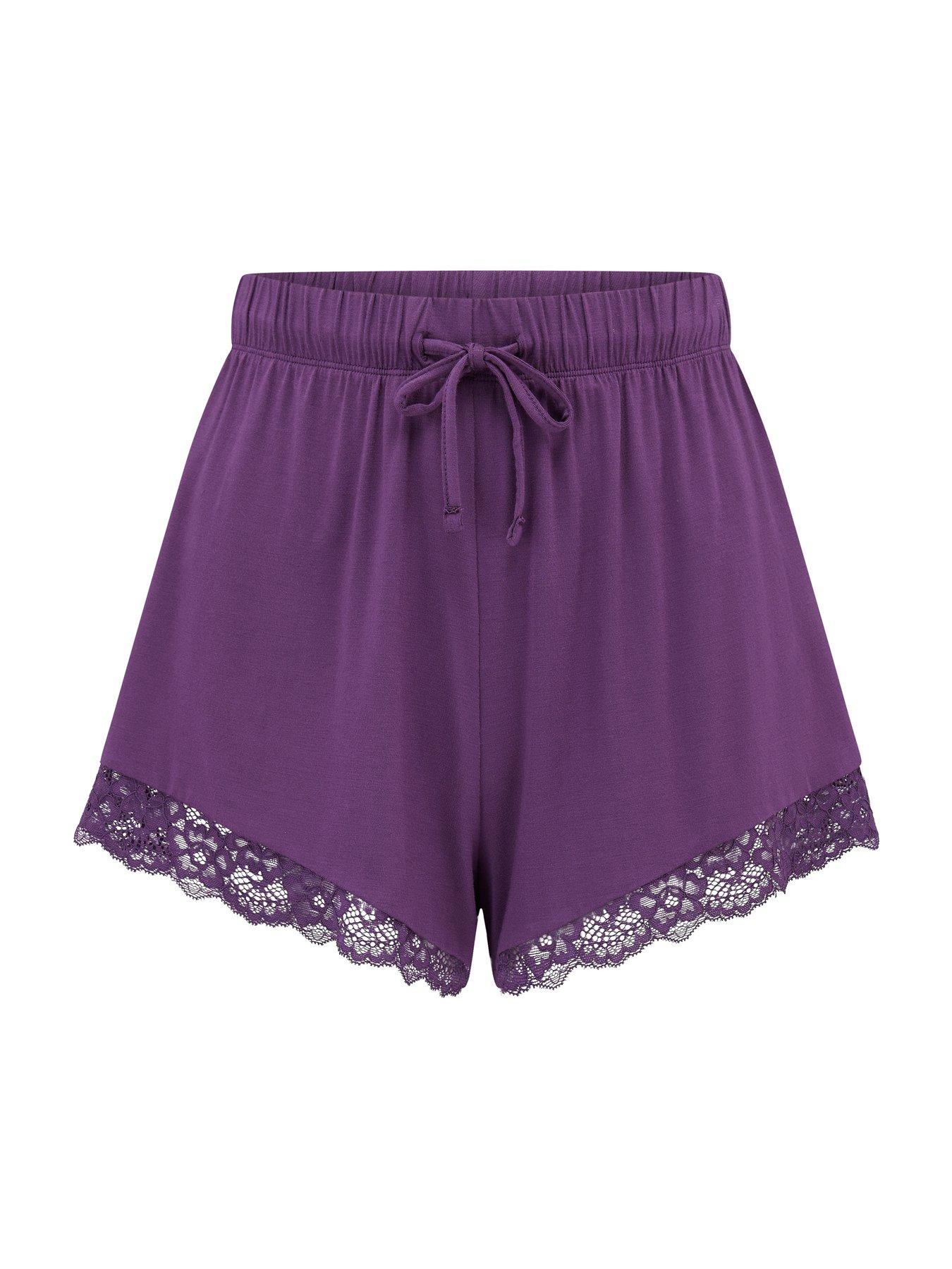 Image 3 of 4 of Pour Moi Sofa Loves Lace Soft Jersey Short