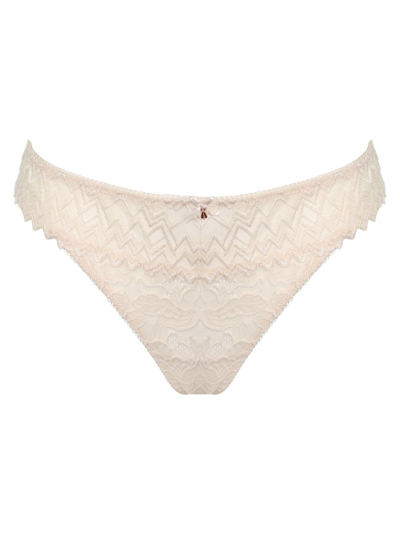 Image 3 of 4 of Pour Moi Mixology Lace Back Thong