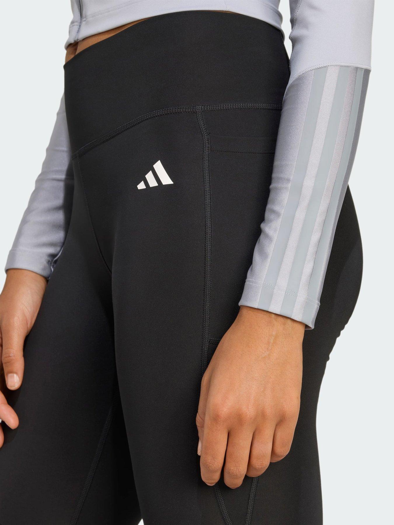 Image 4 of 5 of adidas Hyperglam Shine Full-Zip Cover-Up