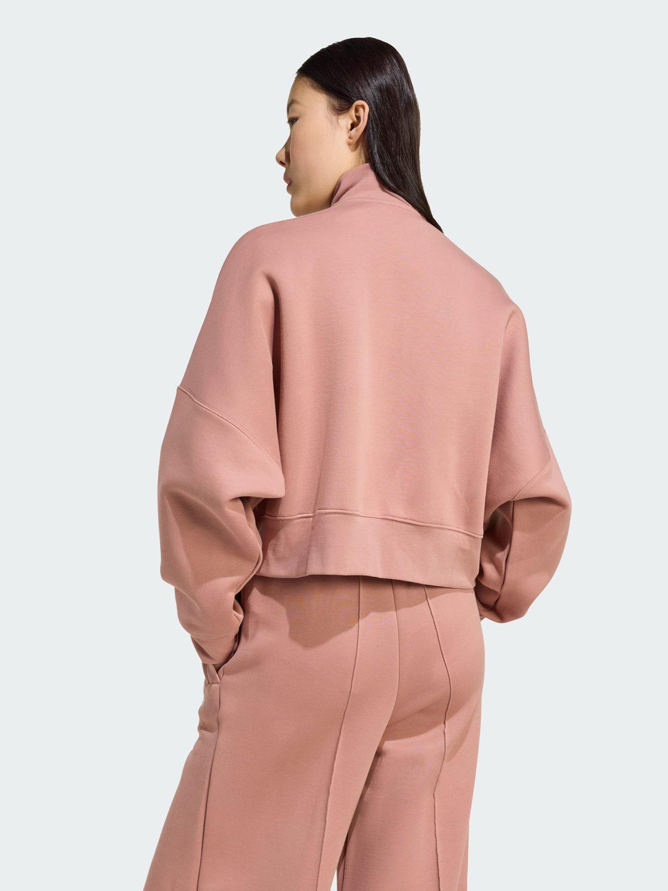 Image 2 of 5 of adidas Originals Off Placed 3-Stripes Zip Up