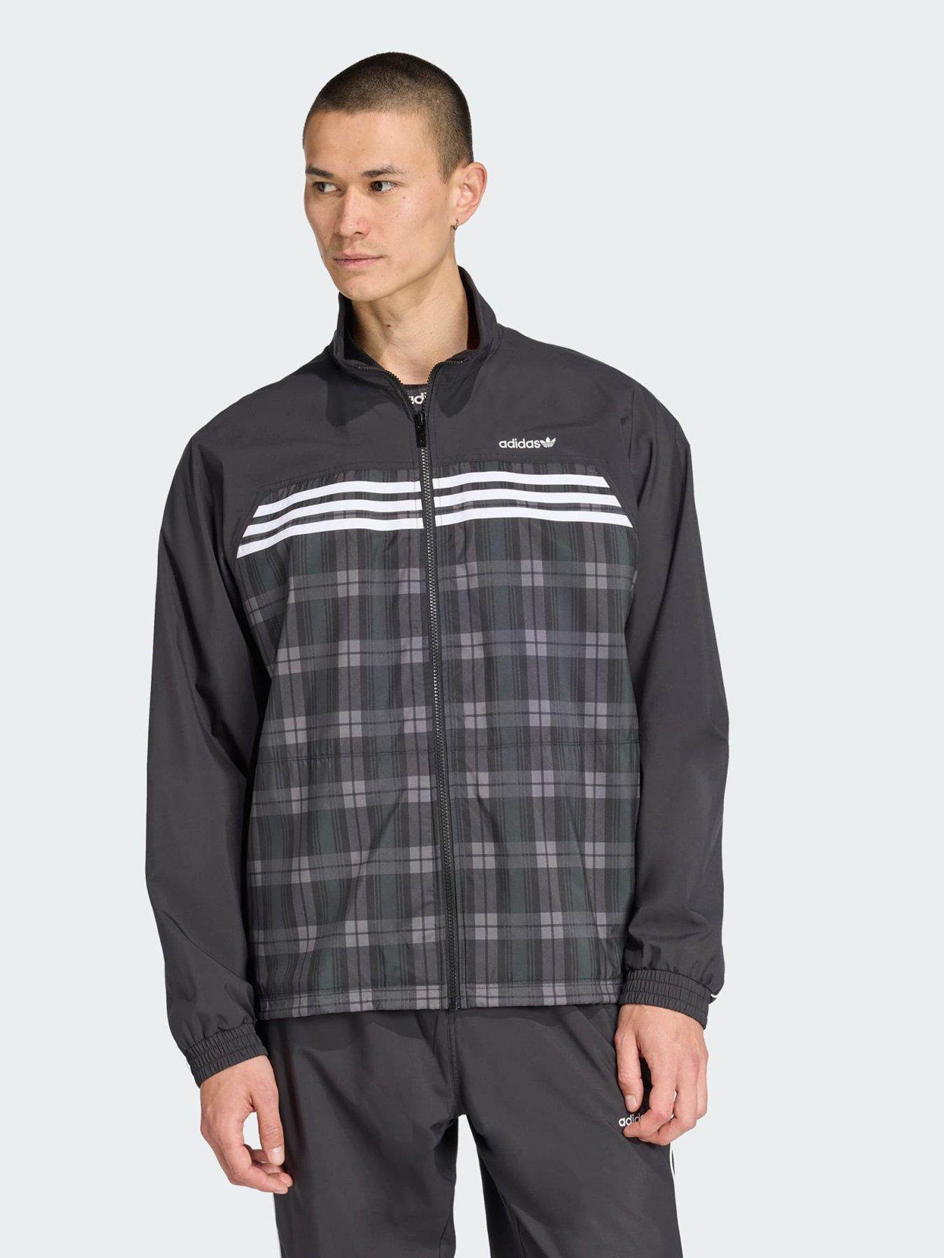 Image 1 of 5 of adidas Originals Tartan Loose Track Top