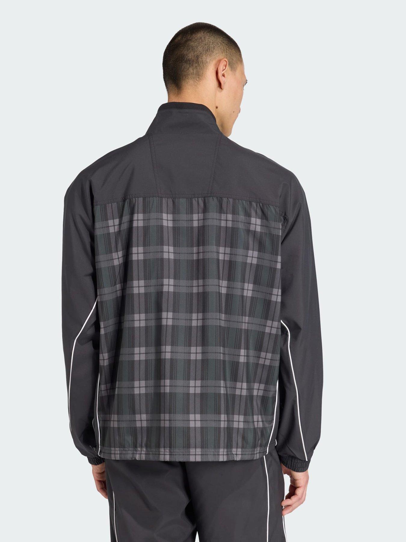 Image 2 of 5 of adidas Originals Tartan Loose Track Top