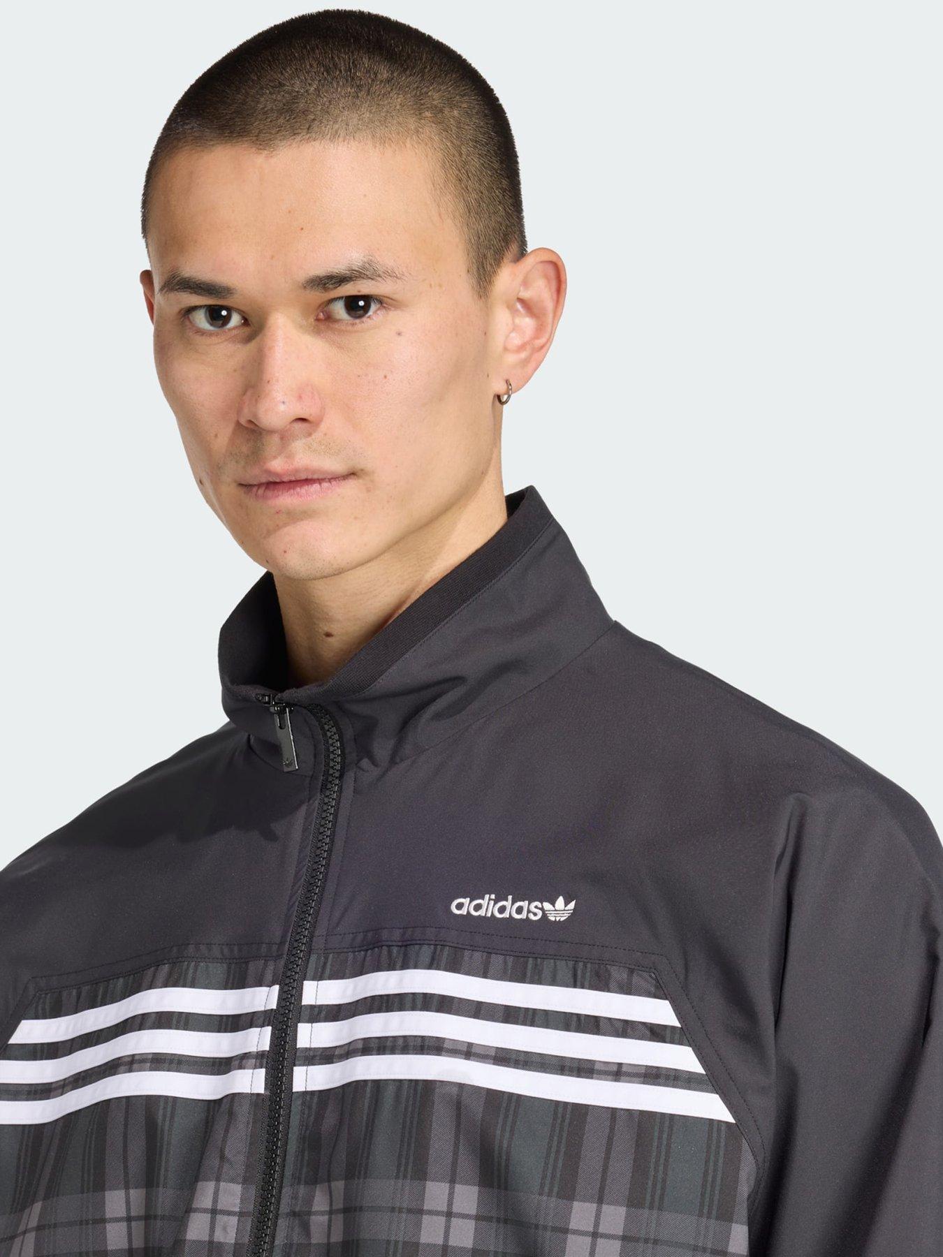 Image 3 of 5 of adidas Originals Tartan Loose Track Top