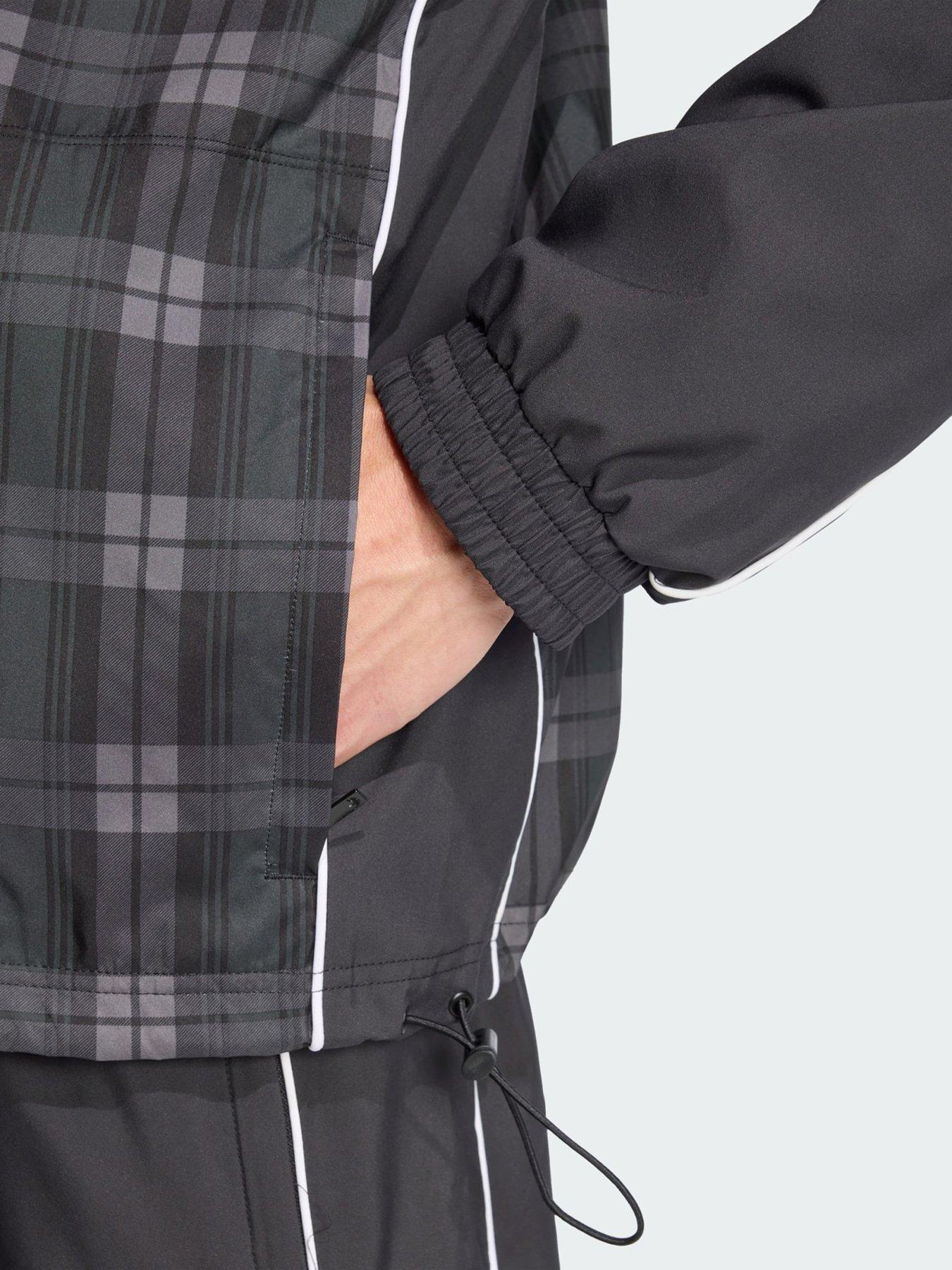 Image 4 of 5 of adidas Originals Tartan Loose Track Top